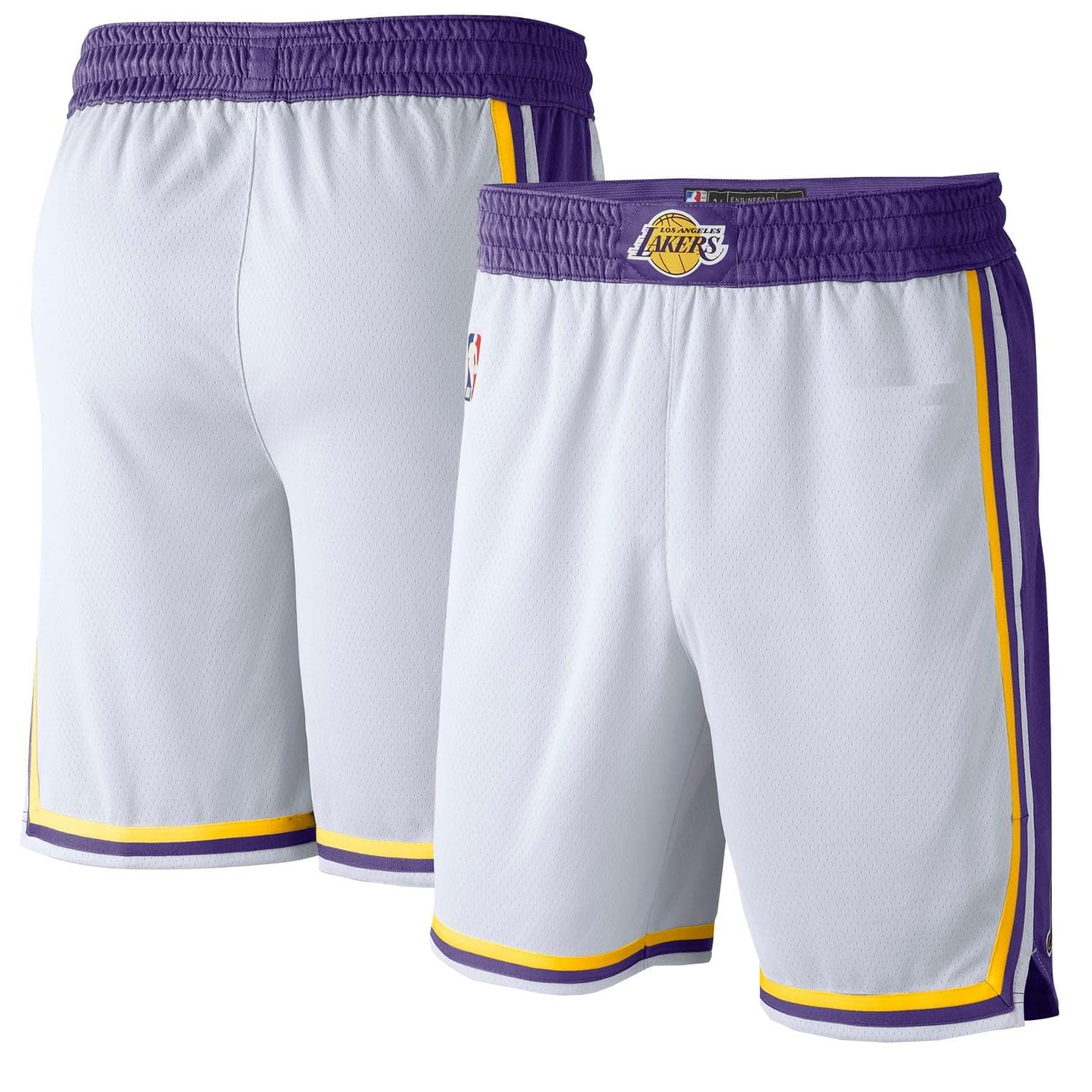 バスケットボール Los Angeles Lakers  basketball shorts Men's Los Angeles Lakers Tommy Jeans Purple Mike Mesh