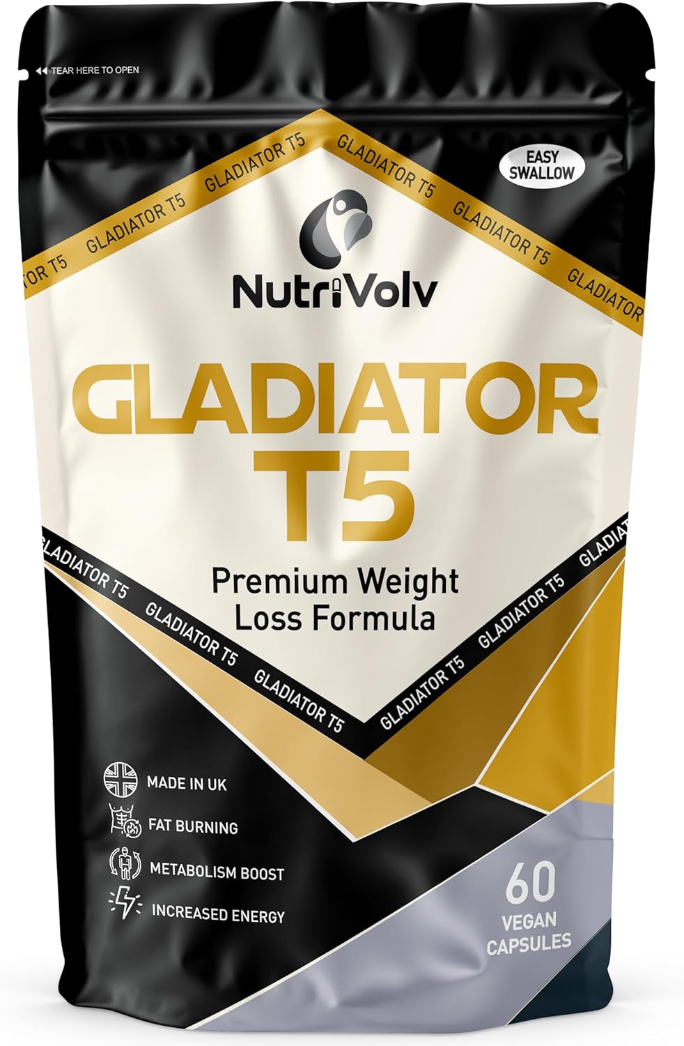 NutriVolv Gladiator T5 Maximum...