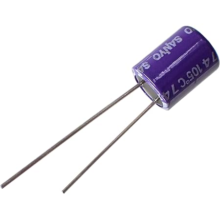 Amazon Co Jp パナソニック Panasonic 電解コンデンサ Os Con 16v 100mf Svpシリーズ 16svp100m 5個セット 産業 研究開発用品