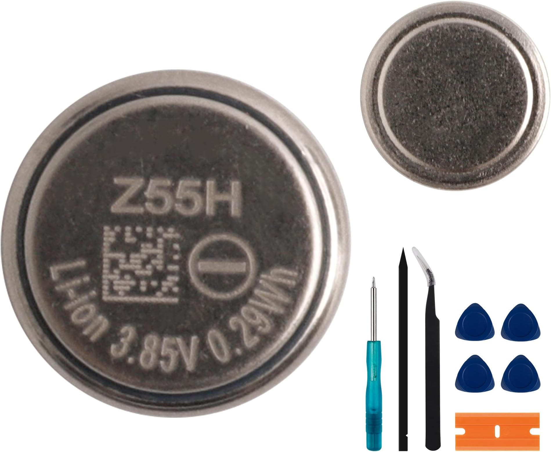 2 Pcs Replacement Battery Z55H Compatible with Sony WF-1000XM4 Bluetooth Headset Battery with Tools 3.85v 0.29wh