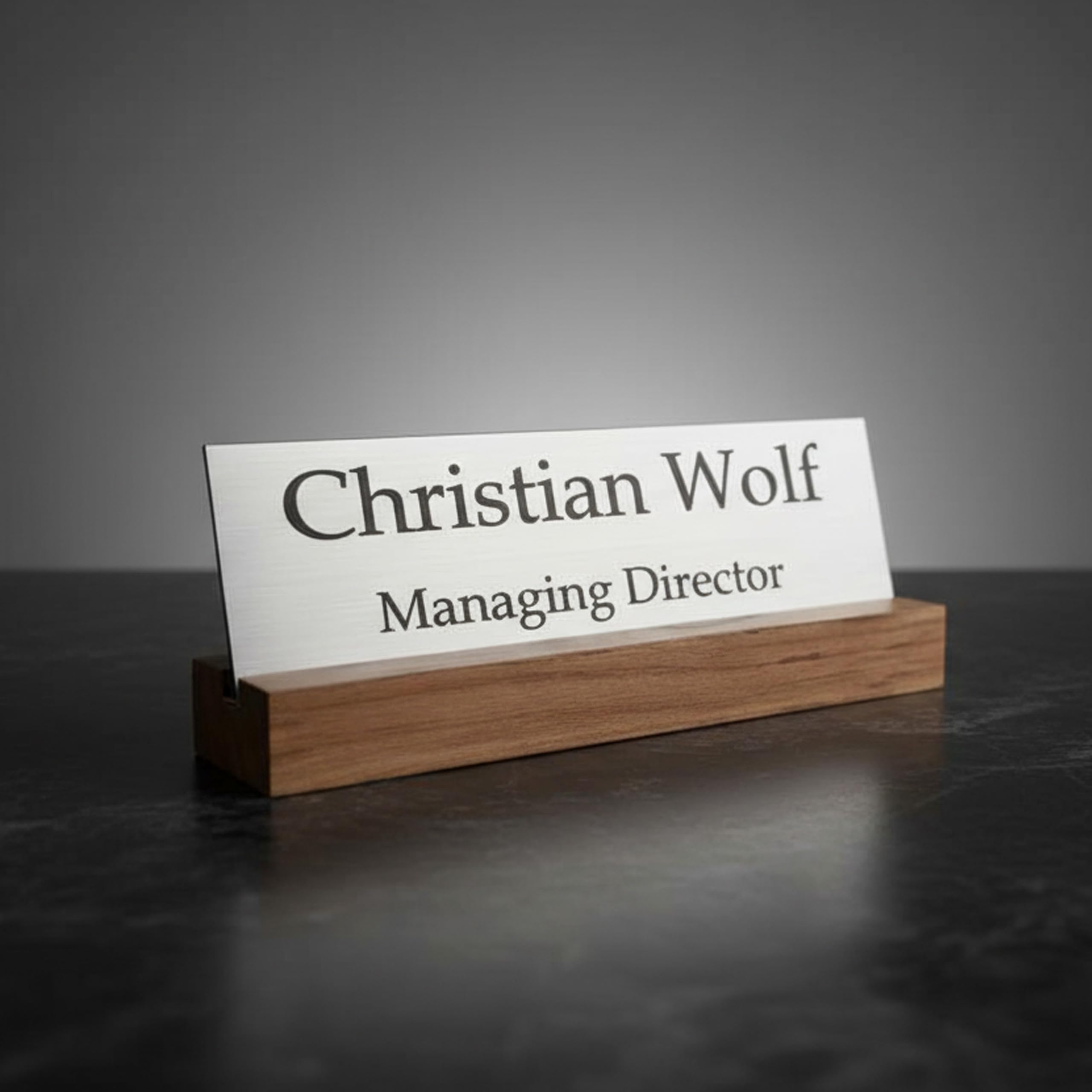 Personalized Desk Name Plate - Custom Office Sign -6 Personalized Desk Name Plate - Custom Office Sign -6