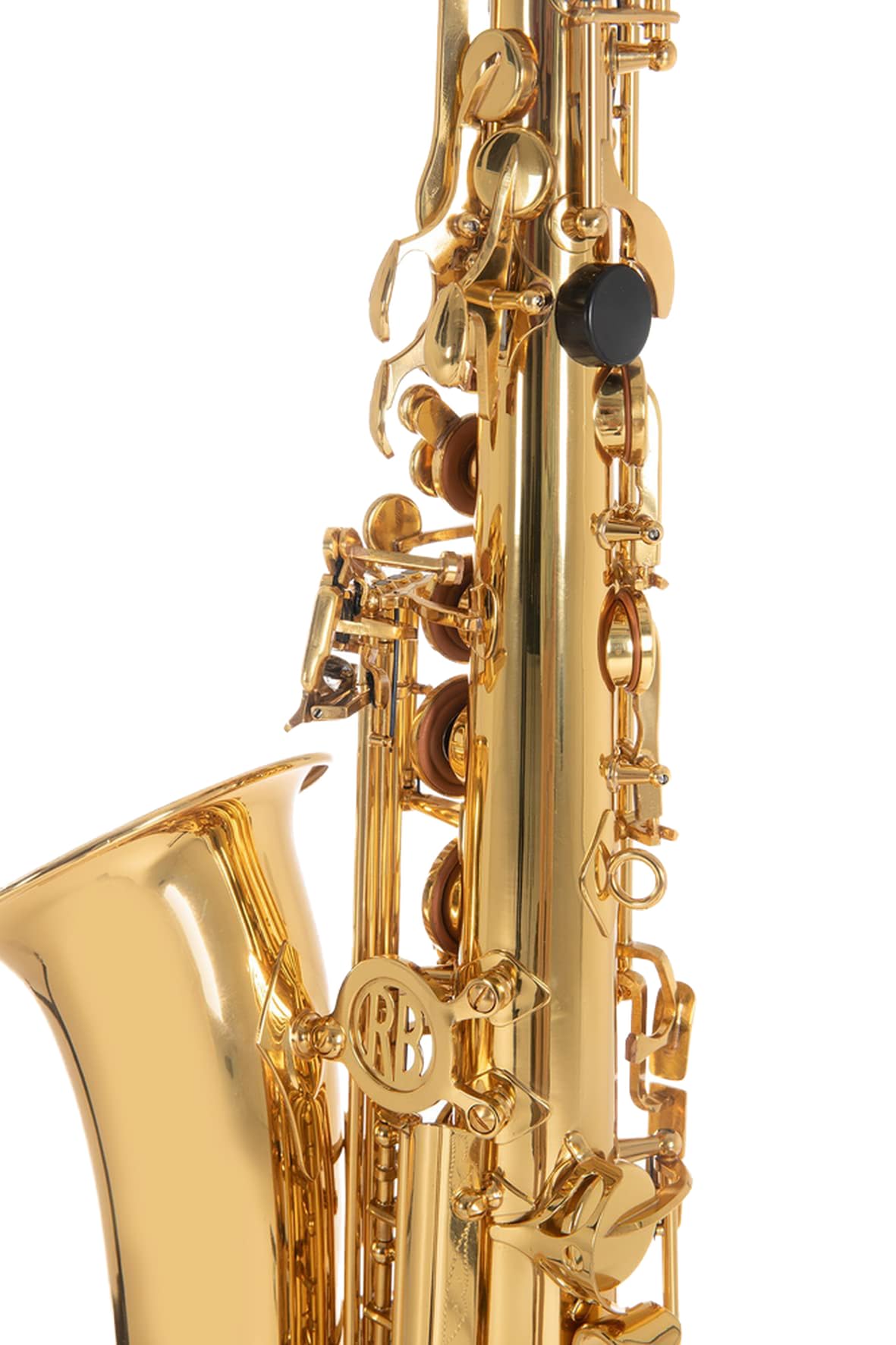 Roy Benson Eb-Alt Kinder Saxophon AS-201 (Speziell für Kinder entworfen, inklusive Putztuch, mit Harness-Tragegurt, im leichten Rechtecketui, mit Rucksackgarnitur)