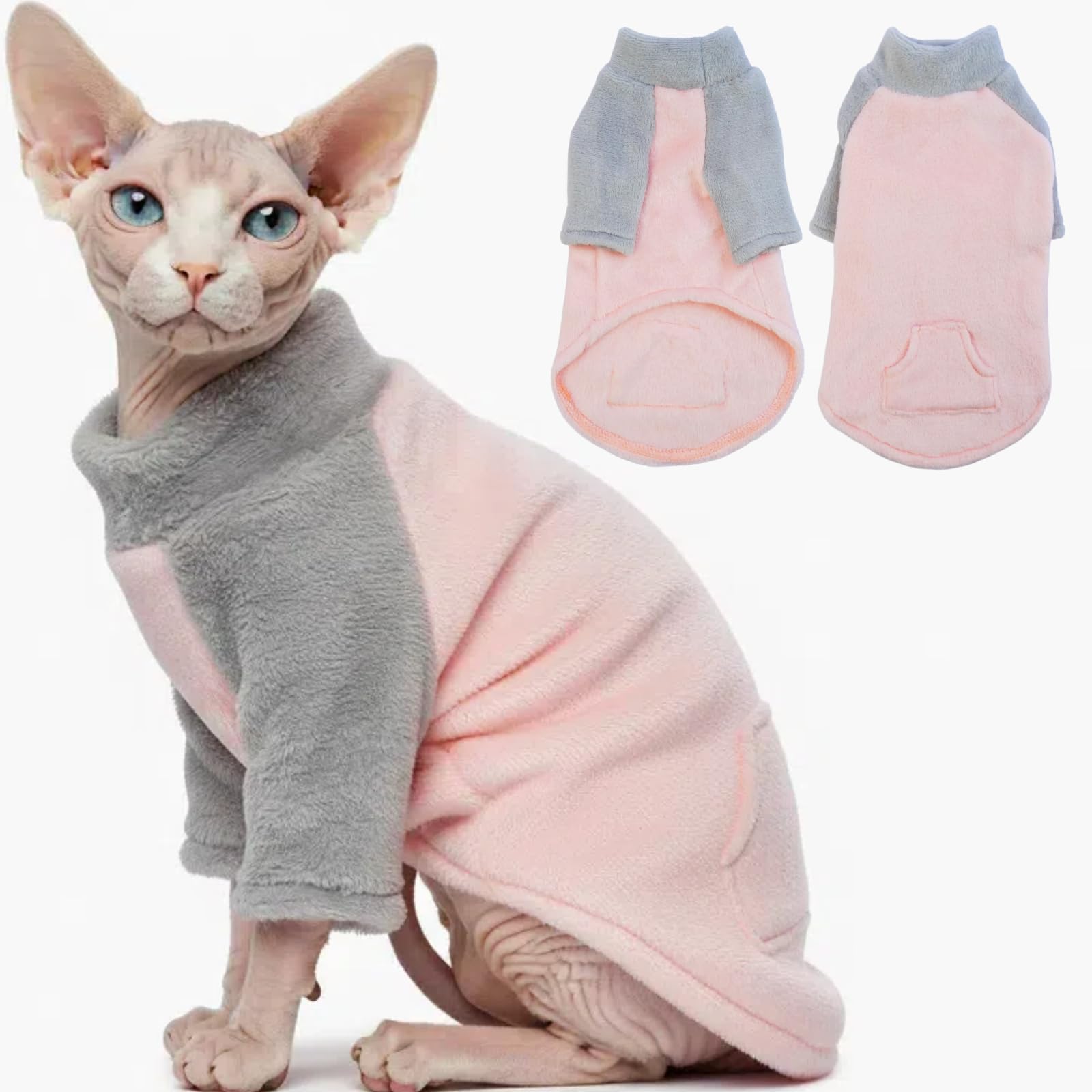 T'CHAQUE Sphynx Cat Clothes