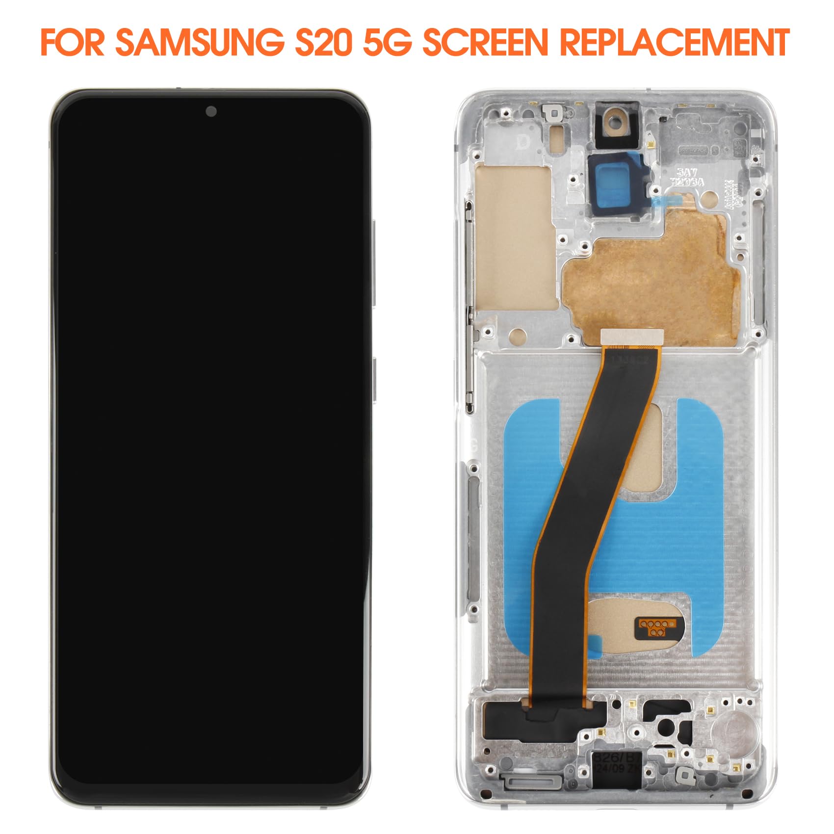 Amazon.co.jp: Samsung Galaxy S20 5G スクリーン 交換用 S20 5G LCD