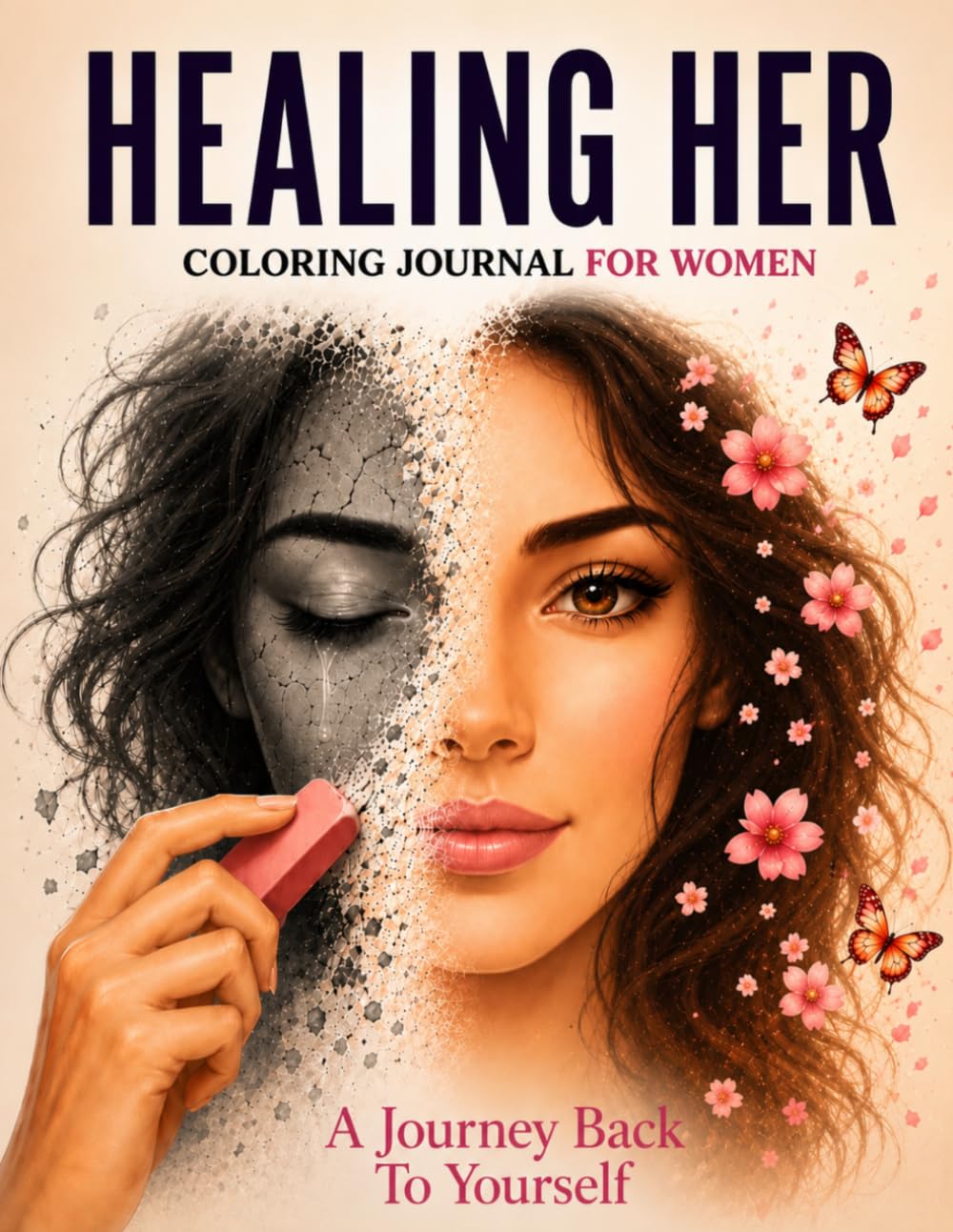 HEALING HER: A Coloring Journal for Healing, Growth & Self-Love