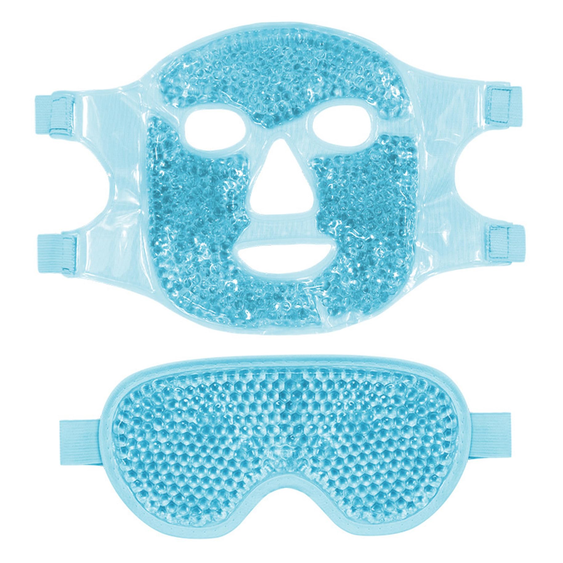 Mascarilla refrescante anti hinchazón reutilizable de gel 8