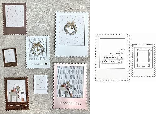 Marco de fotos de metal troqueles de metal plantillas de marco de fotos Polaroid manualidades tarjetas de boda troqueles de corte troqueles para