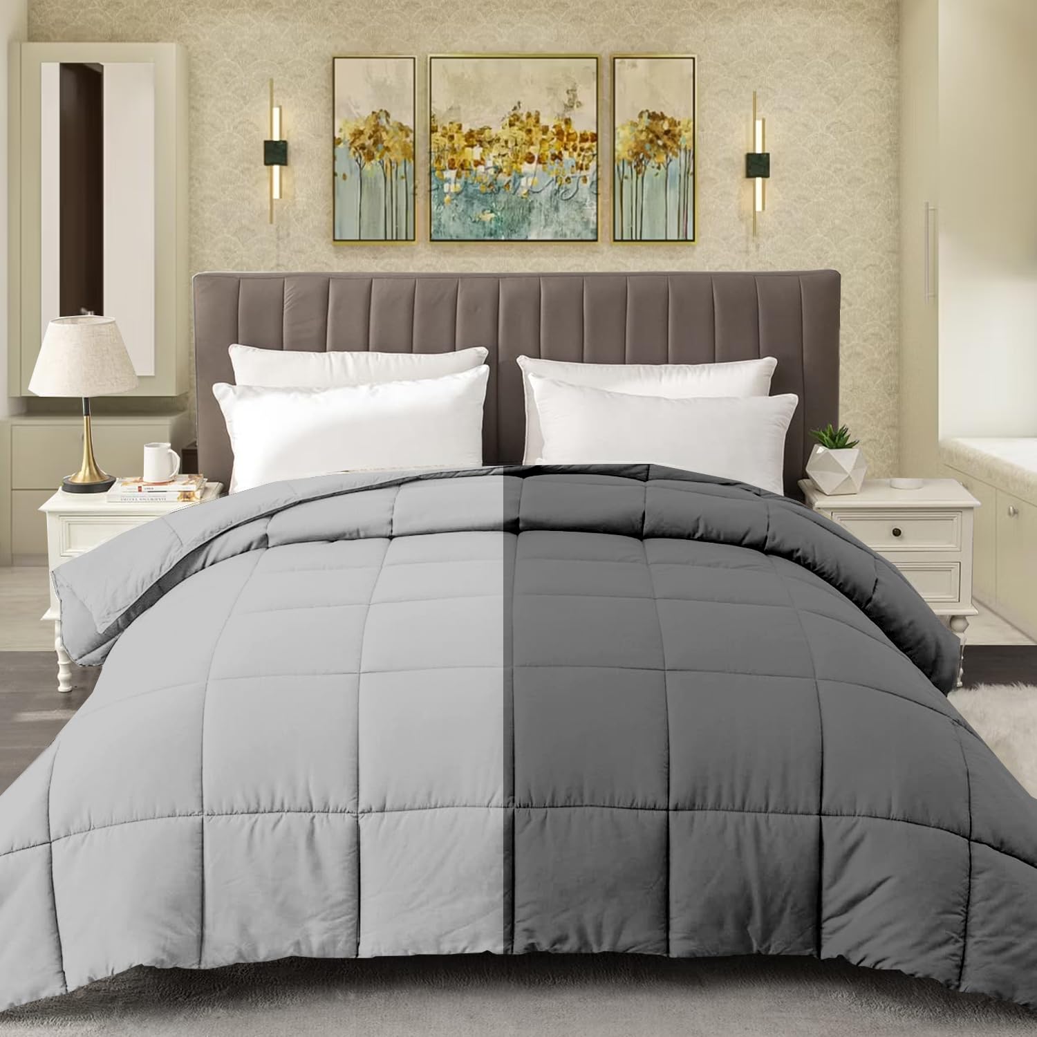 Rajai Double Bed Comforter - Heavy Winter Navy Blue -19 Rajai Double Bed Comforter - Heavy Winter Navy Blue -19