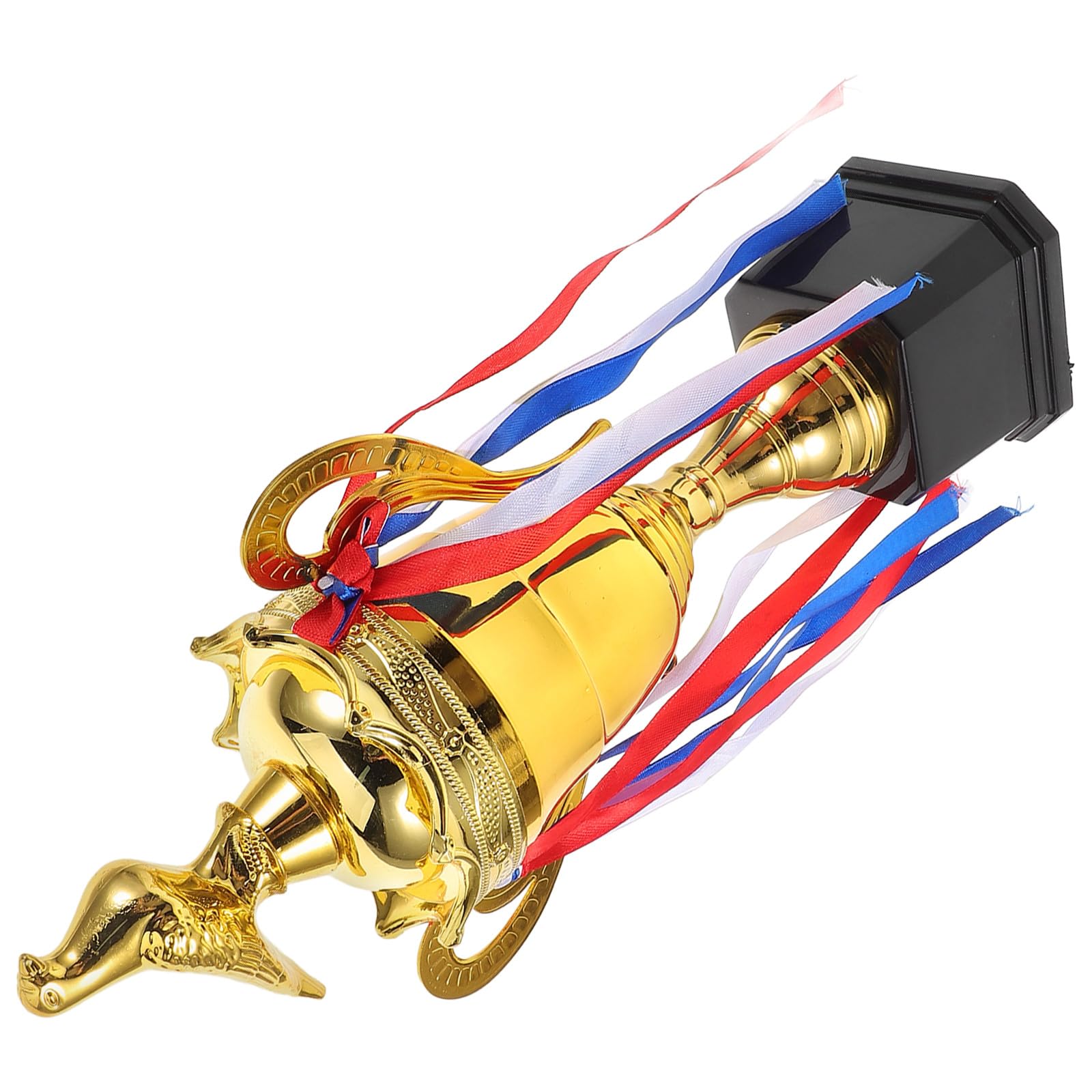 INOOMP Trofeo Deportivo de Metal Pequeño Diseño de Paloma y Tapa Coronada Dorada para Premios y Competiciones Deportivas, Recuerdo Deportivo Eventos de Fútbol