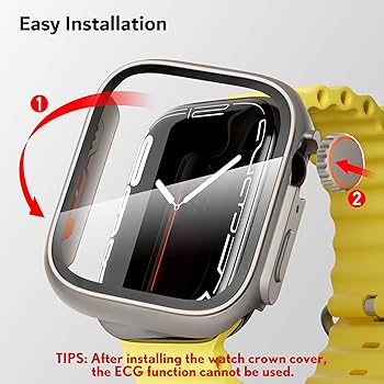 スマホアクセサリー Apple Watch 7 Case Amazon.com: PZOZ Compatible for Apple Watch Series 7/8/9
