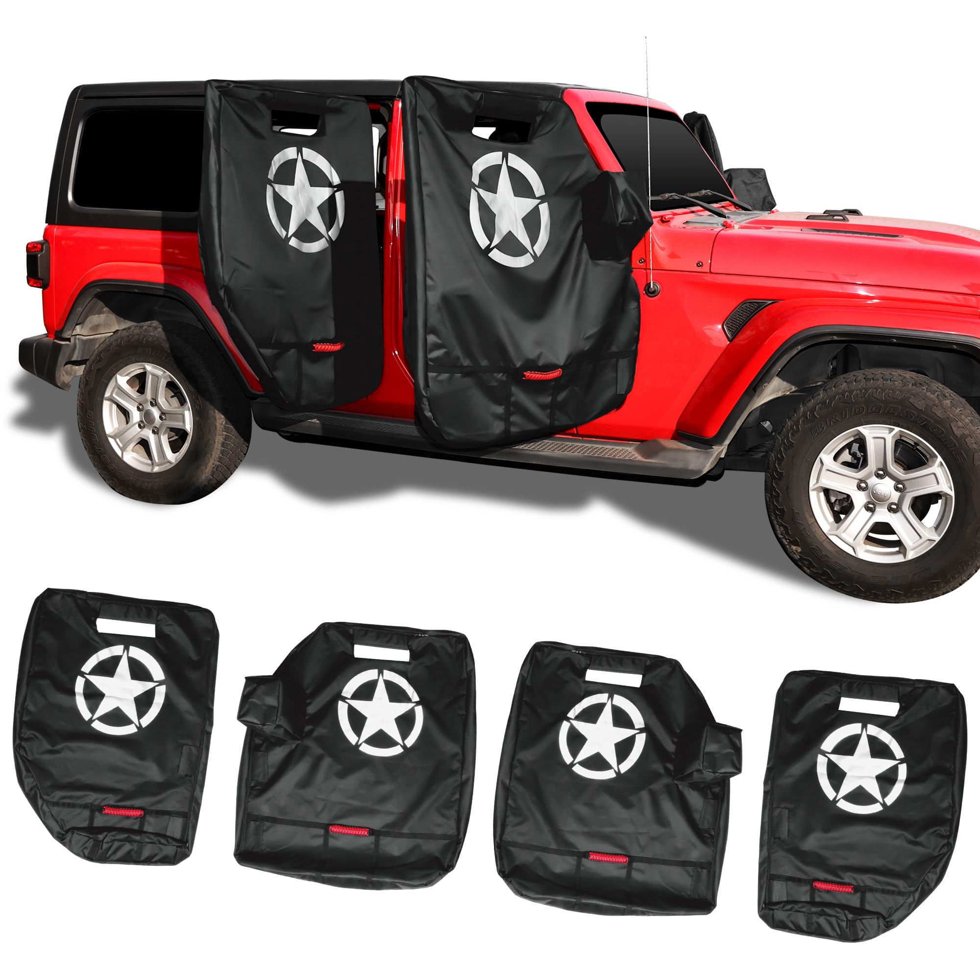 Amazon.com: 4PCS Door Storage Bags Compatible with 1976-2025 Jeep