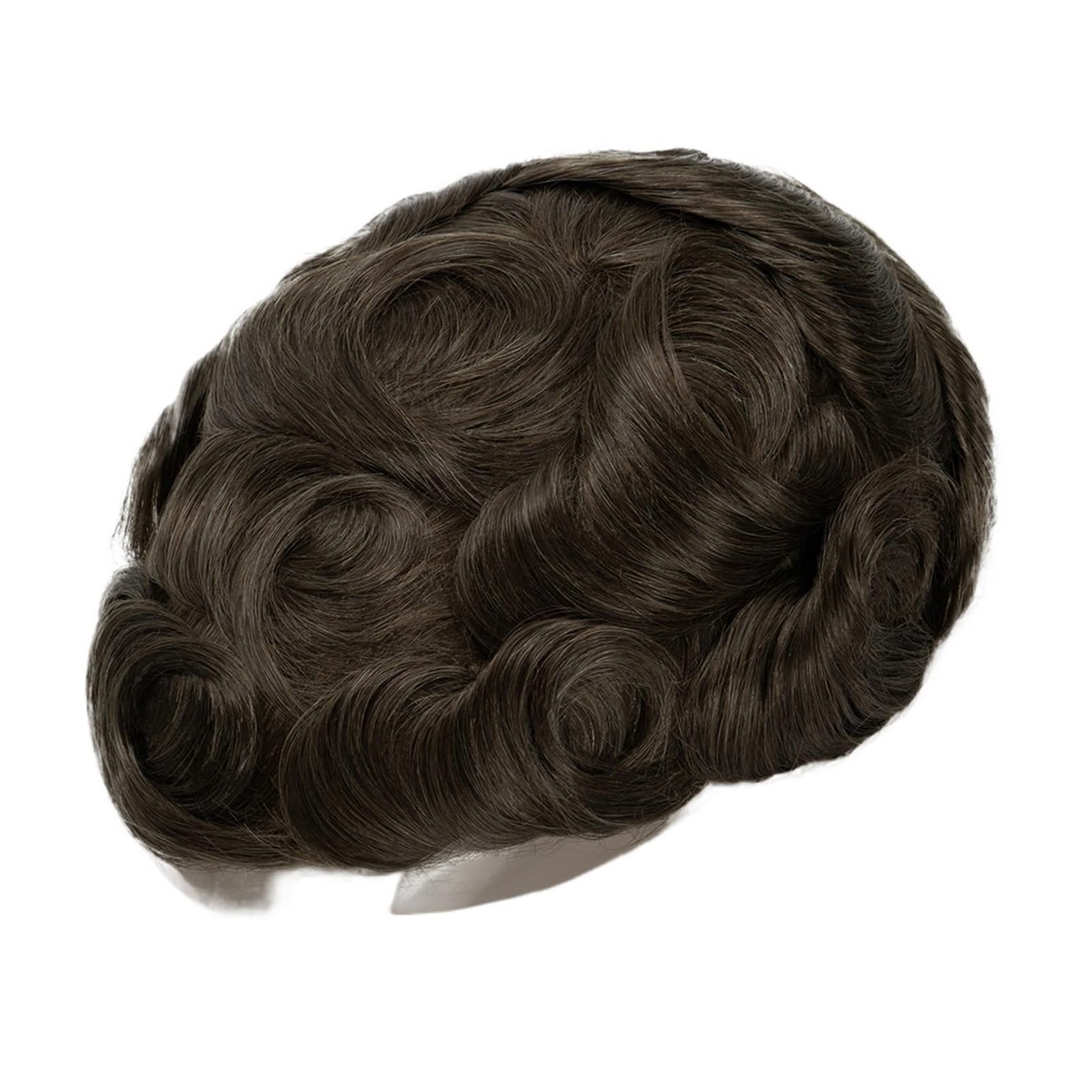 Parrucchino da uomo for protesi capillare(Straight,06_100%_FREE_7X9)