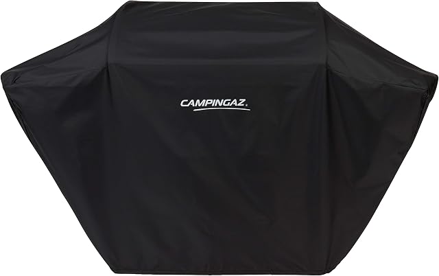 Campingaz BBQ ACCY Cover Barbecue Cover, Water and Weather Resistant, Cord for Fixing 3 Series Classic Grills Sun, Dust and Rain, Black