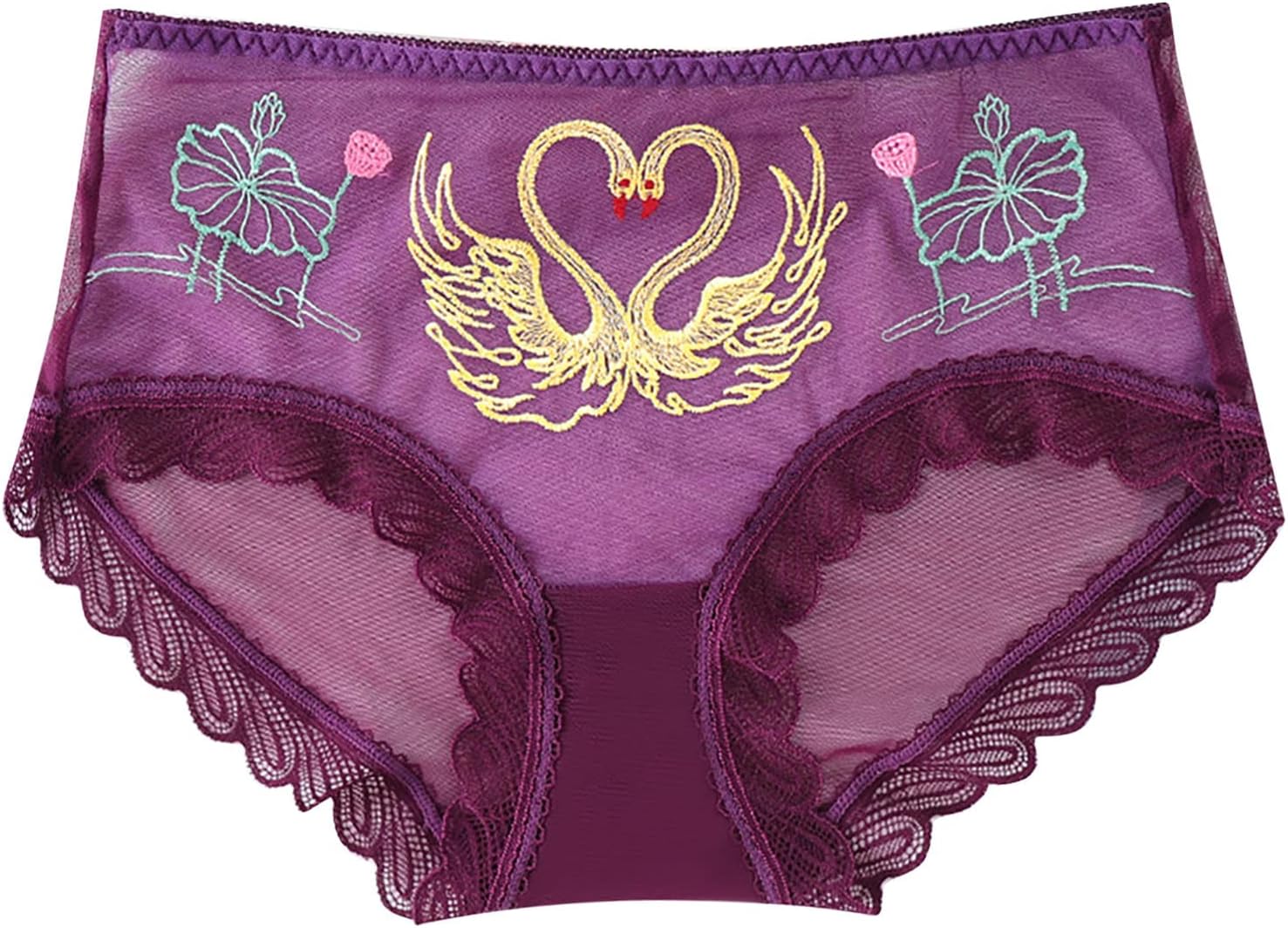 Silk Underwear Women High Waisted Underwear Women's