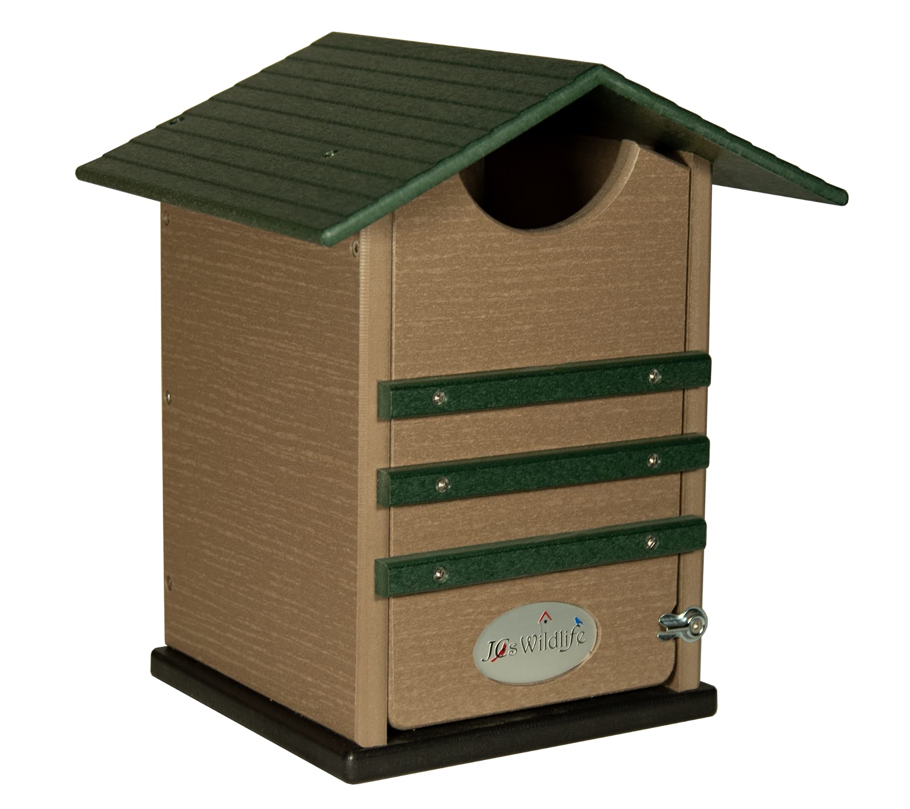 Ultimate Poly Screech Owl or Saw-Whet Owl House Nesting Box 082045032970-Poly