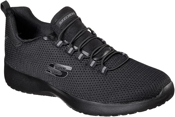 Skechers Men's Satisfaction 58350-bbk Trainers
