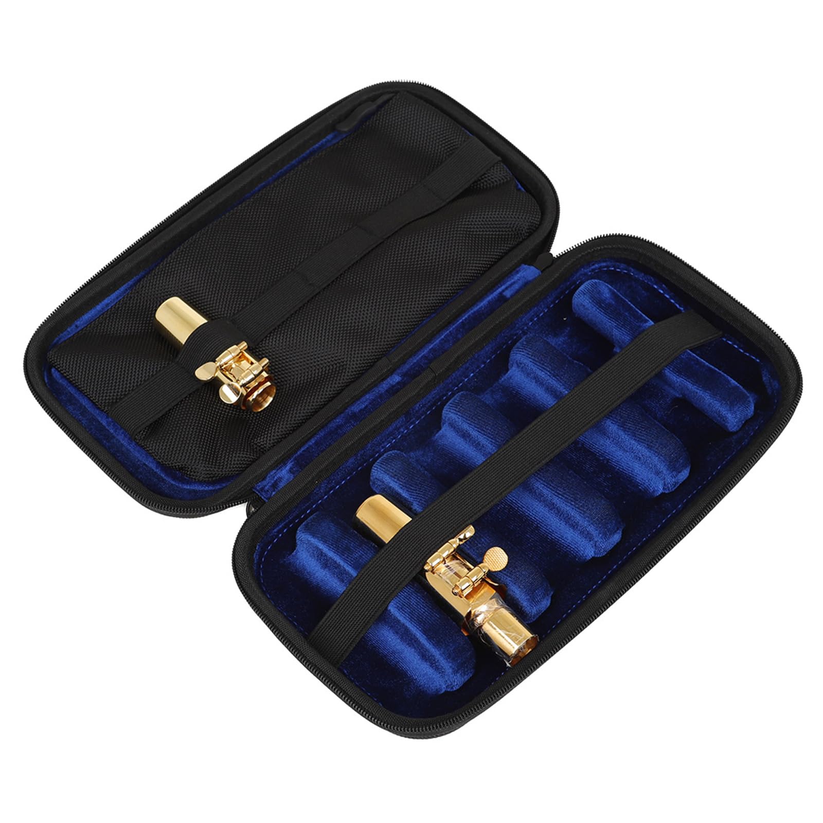 Mundstück Storage Box Saxophon Mundstück Hülle Oxfords Stoff Multispace Saxophon Mundstück Tragetasche