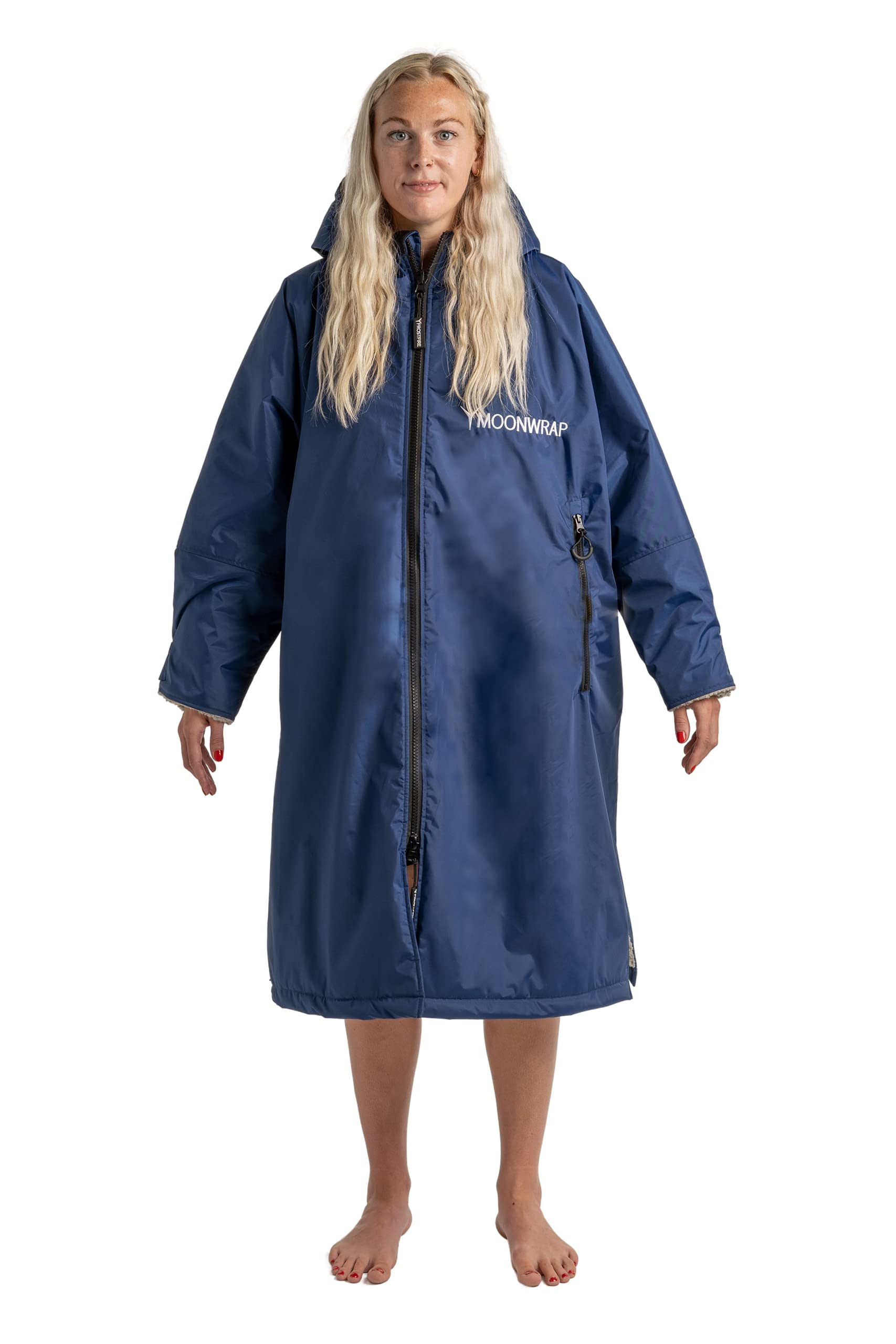 Frostfire Moonwrap - wodoodporny szlafrok dla dorosłych - granatowy