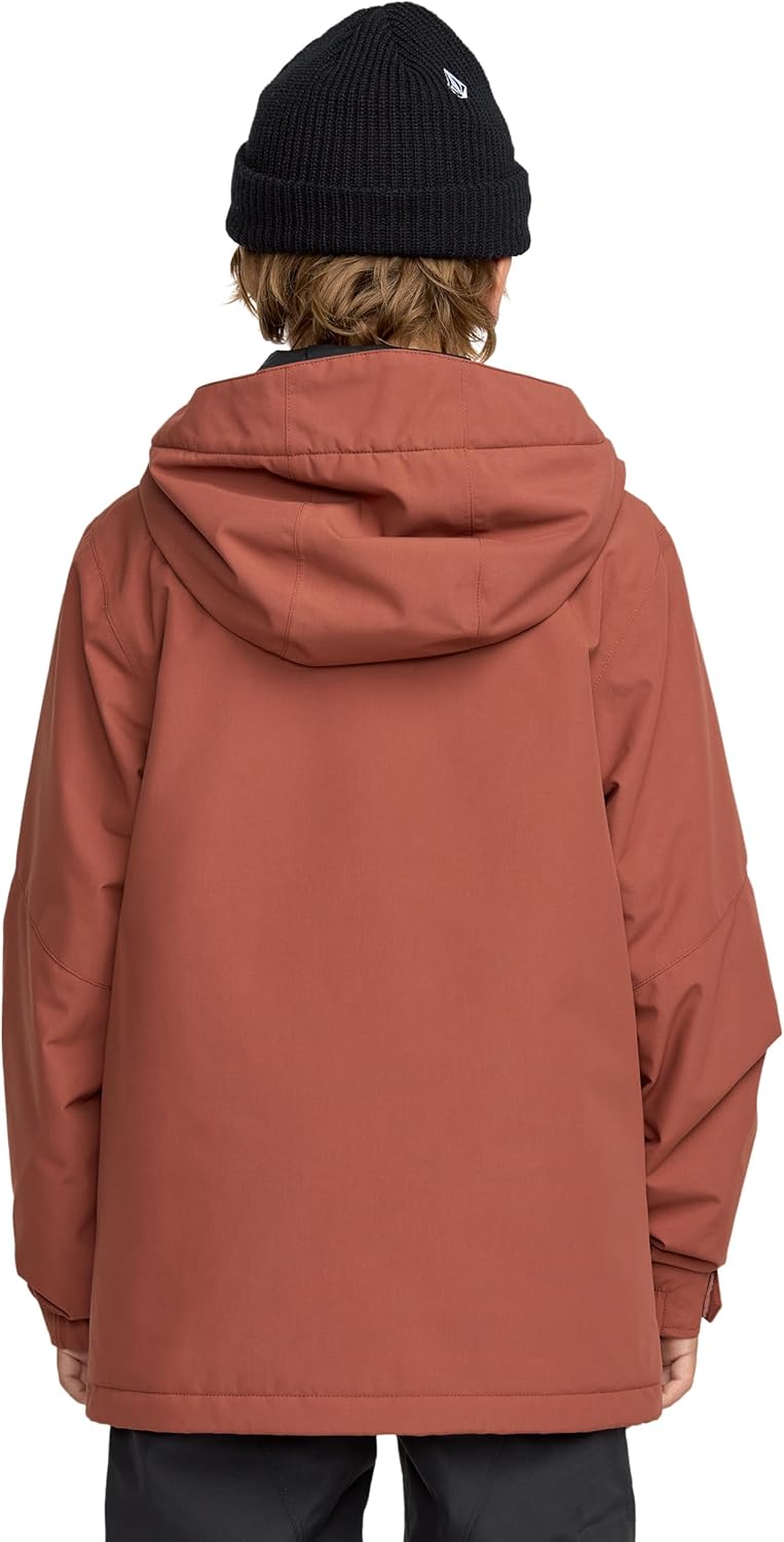 Volcom Boys' Vernon Insulated Jacket – 10k Waterproof With Grow-tech & Zip Tech®