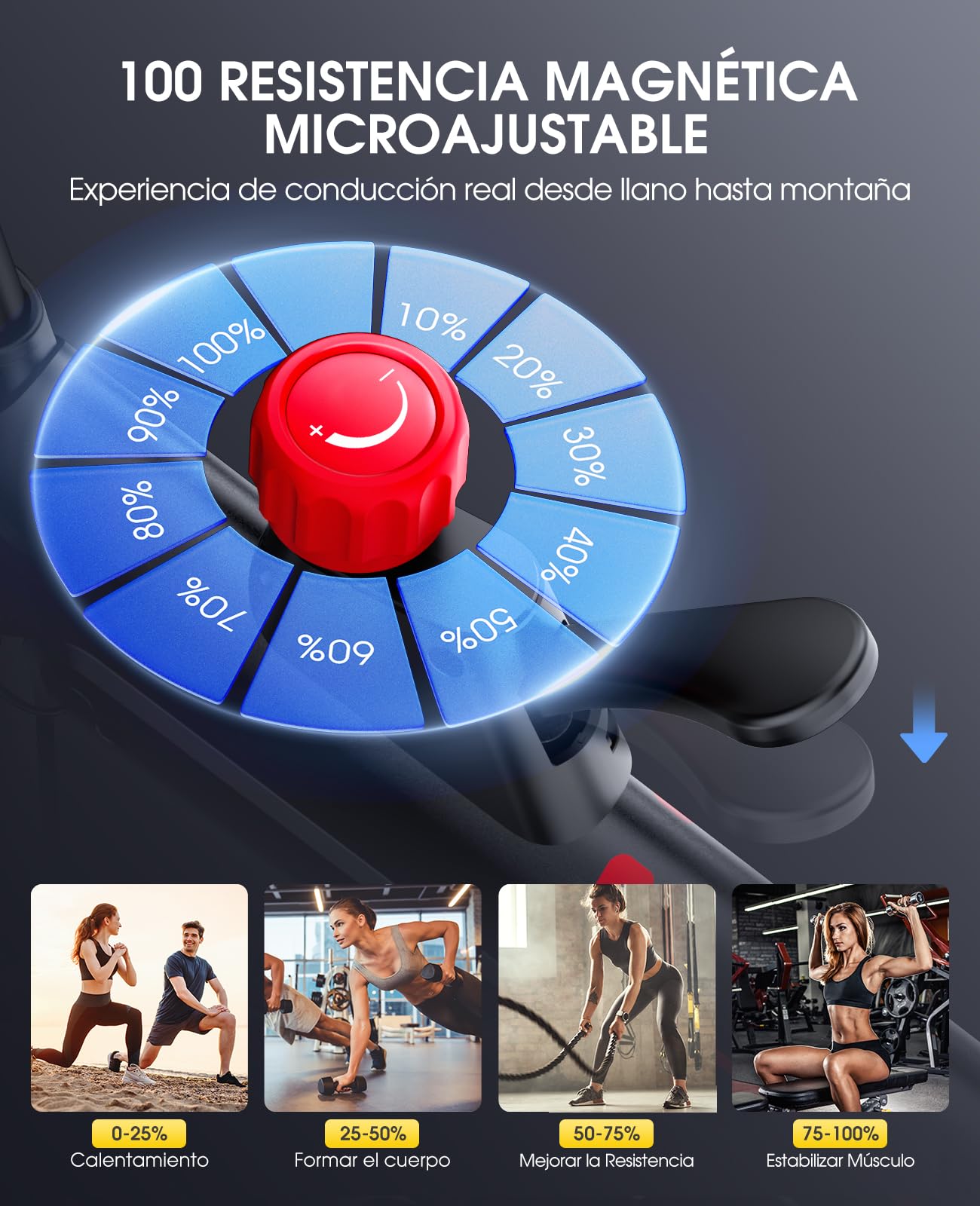 Comparativa de bicicletas estáticas