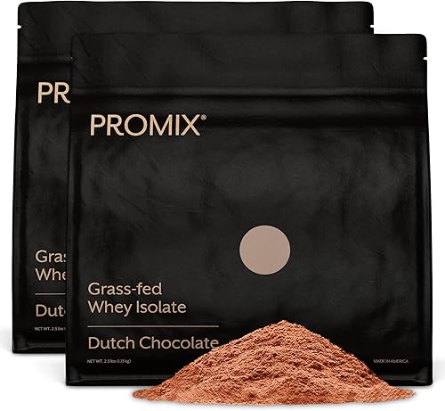 Vista 9 de ProMix Nutrition Polvo aislado de proteína de suero – alimentado con pasto – Batidos de fitness y nutrición después del entrenamiento, licuados