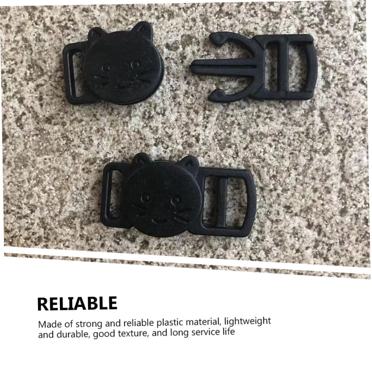 DOITOOL Hebillas Plásticas Ajustables De Rápida Para Conectar Collares De Mascotas Hebillas Resistentes Y Prácticas Para Mochilas Y Equipaje
