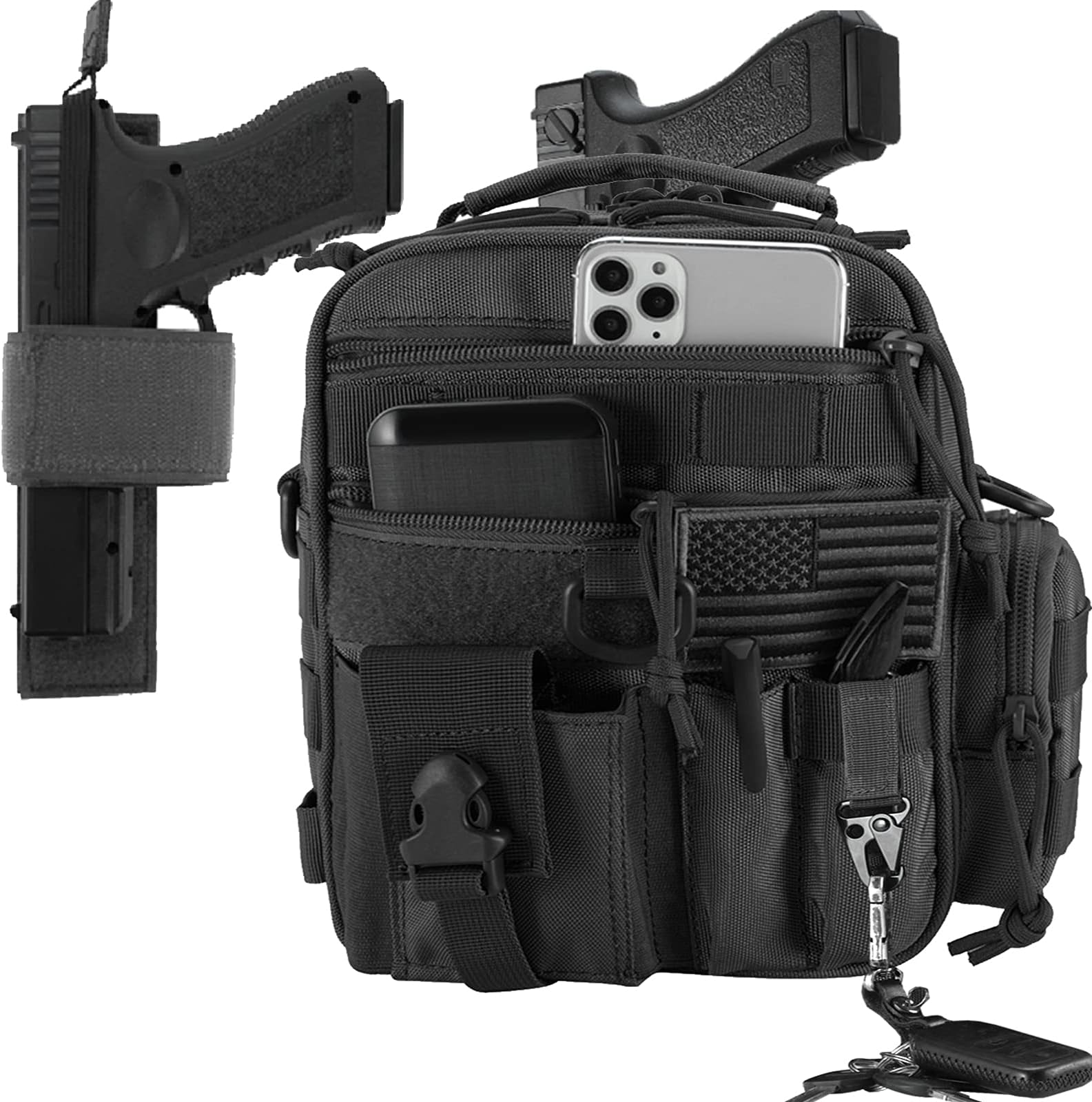 Shoulder Pistol Holster Sling Bag