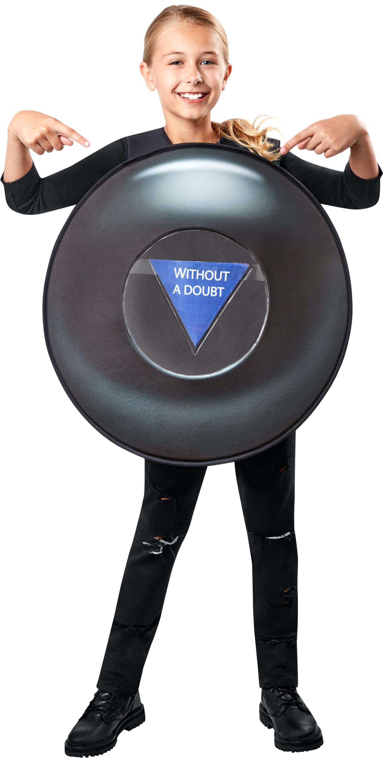 Mattel: Magic 8 Ball Costume for Kids, Unisex One Size
