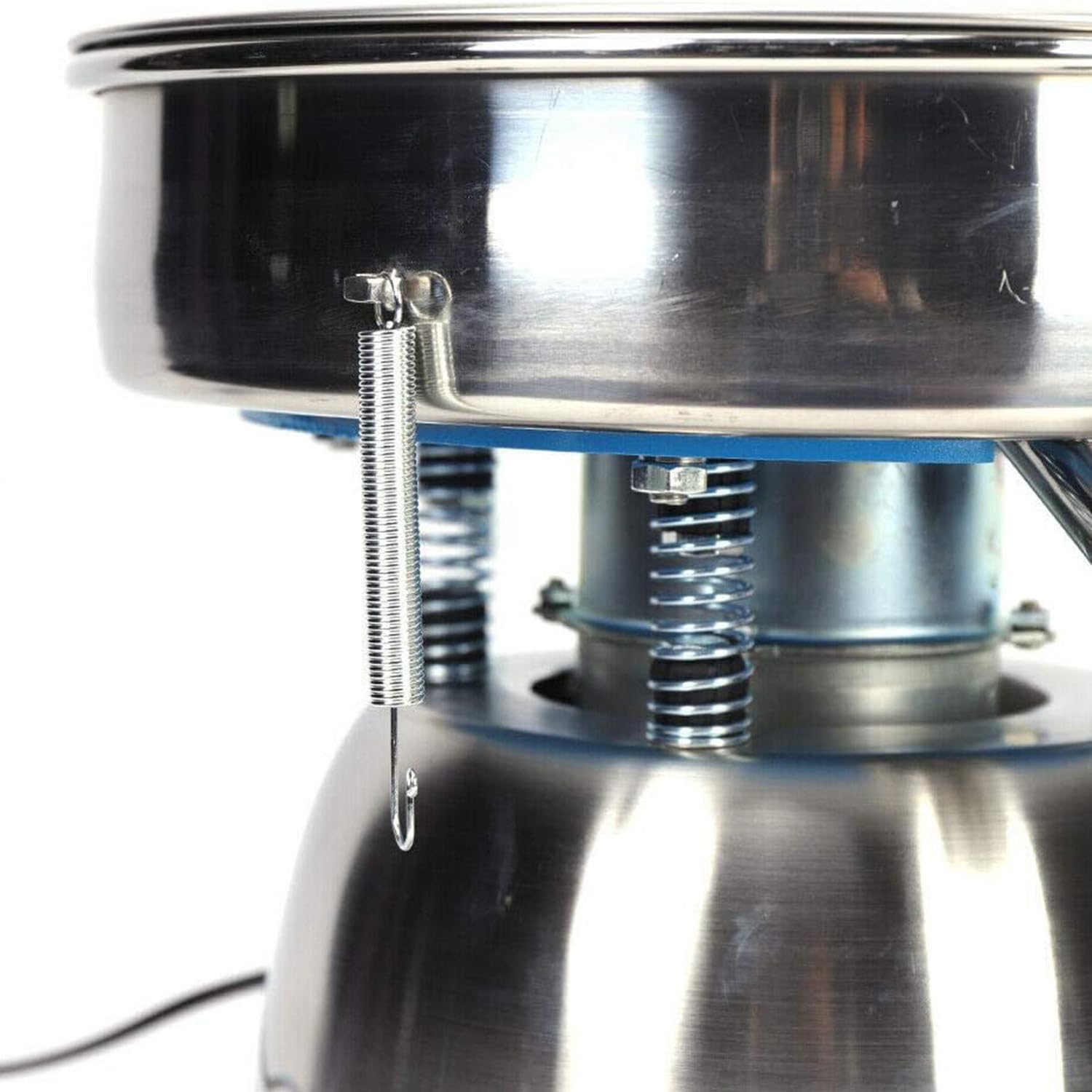 Tamiz vibratorio eléctrico, tamiz industrial alimentario, agitador de tamices automático, máquina vibratoria de cribado eléctrico, tamiz para harina y polvo, para tamizar partículas y polvos, 340 ma