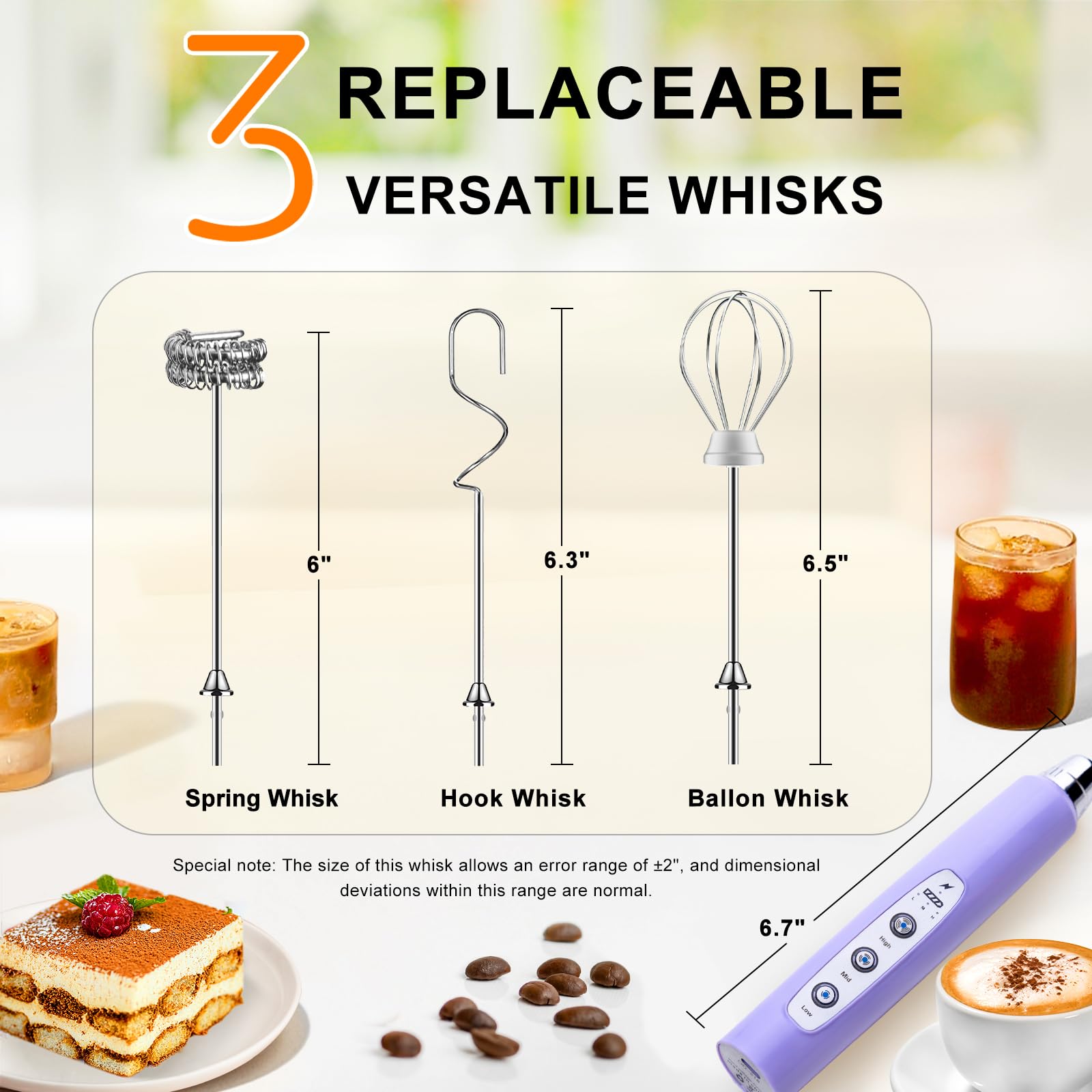 YUSWKO Electric Milk Frothers