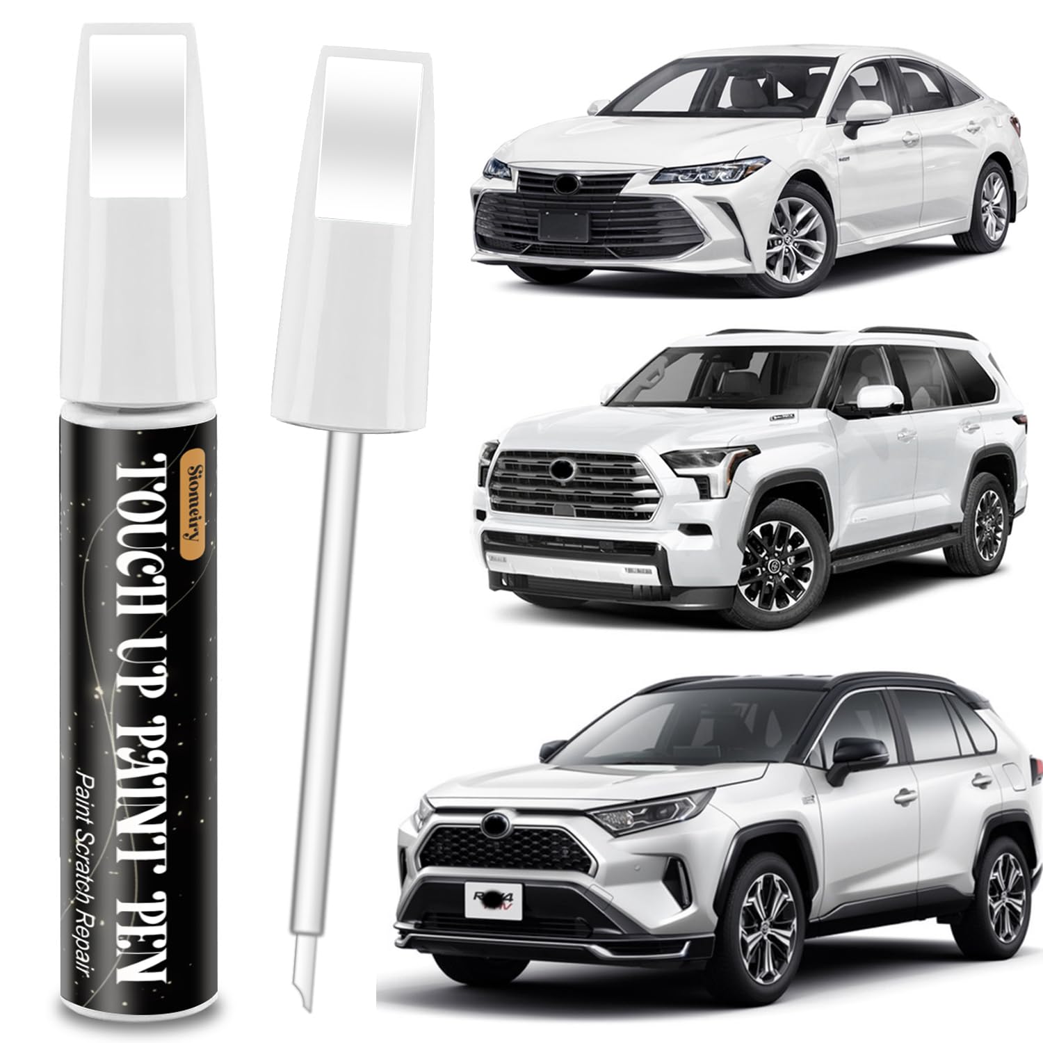 Platinum White Pearl NH-883P Compatible with Honda 2-in-1 Touch Up Paint Pen Ultimate Car Scratch Repair Kit，Quick Fix Rust-Resistant and Long-Lasting Paint Scratch Remover — view 8