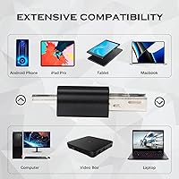 Vista 6 de [2 Pack] Micro SD Card Reader for Android Phone,Micro SD Card to USB Adapter, Mini USB C Card Reader for Camera Memory Card Reader, Wansurs Card