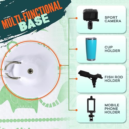 Vista 43 de FunWater Inflatable Stand Up Paddle Board with Premium SUP Paddleboard Accessories, Wide Stable Anti-Slip EVA Deck, 11'/10'6" Paddle Boards for