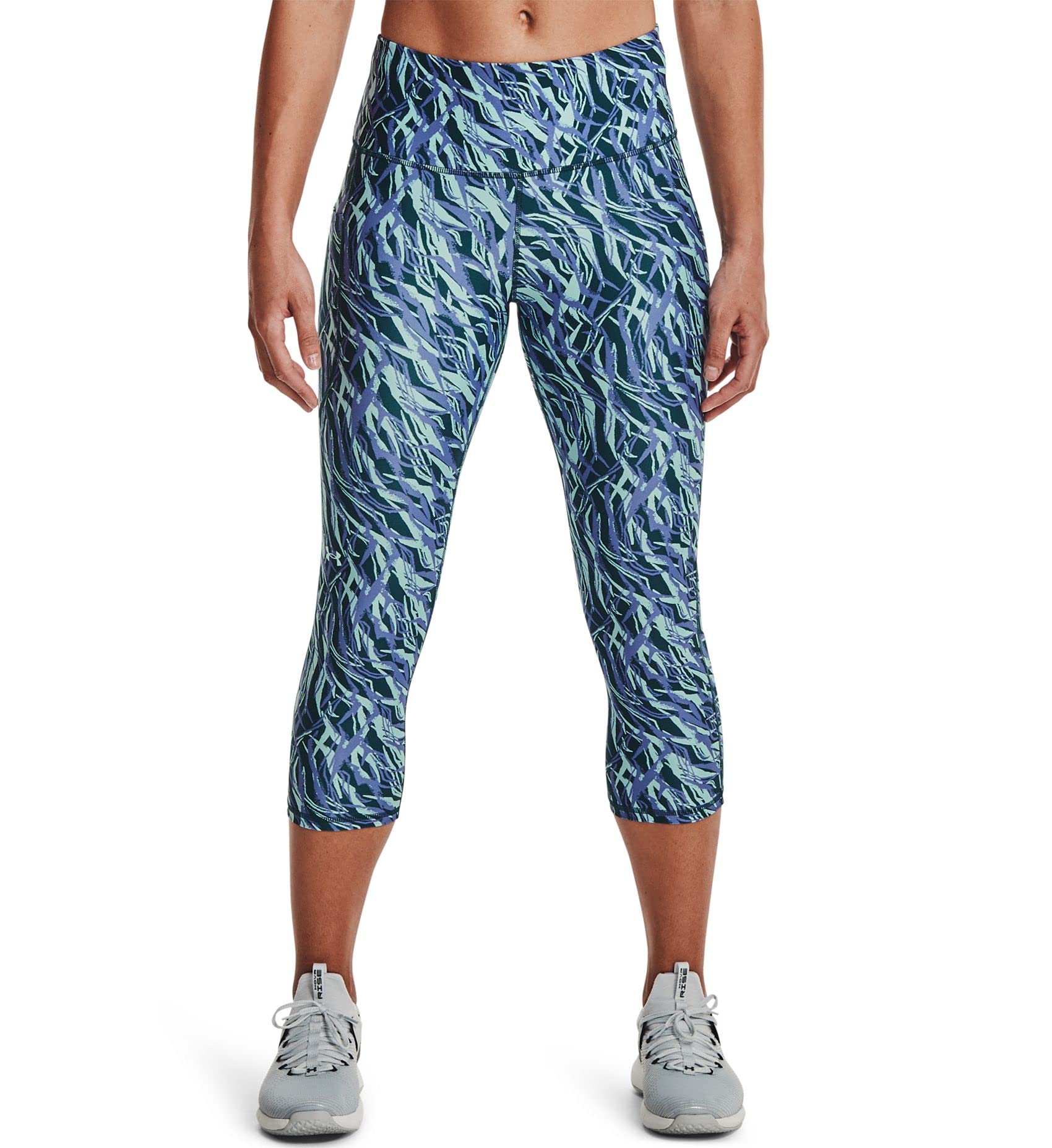 Under Armour Heatgear Armour Printed Pocketed Capri - Capri Mujer