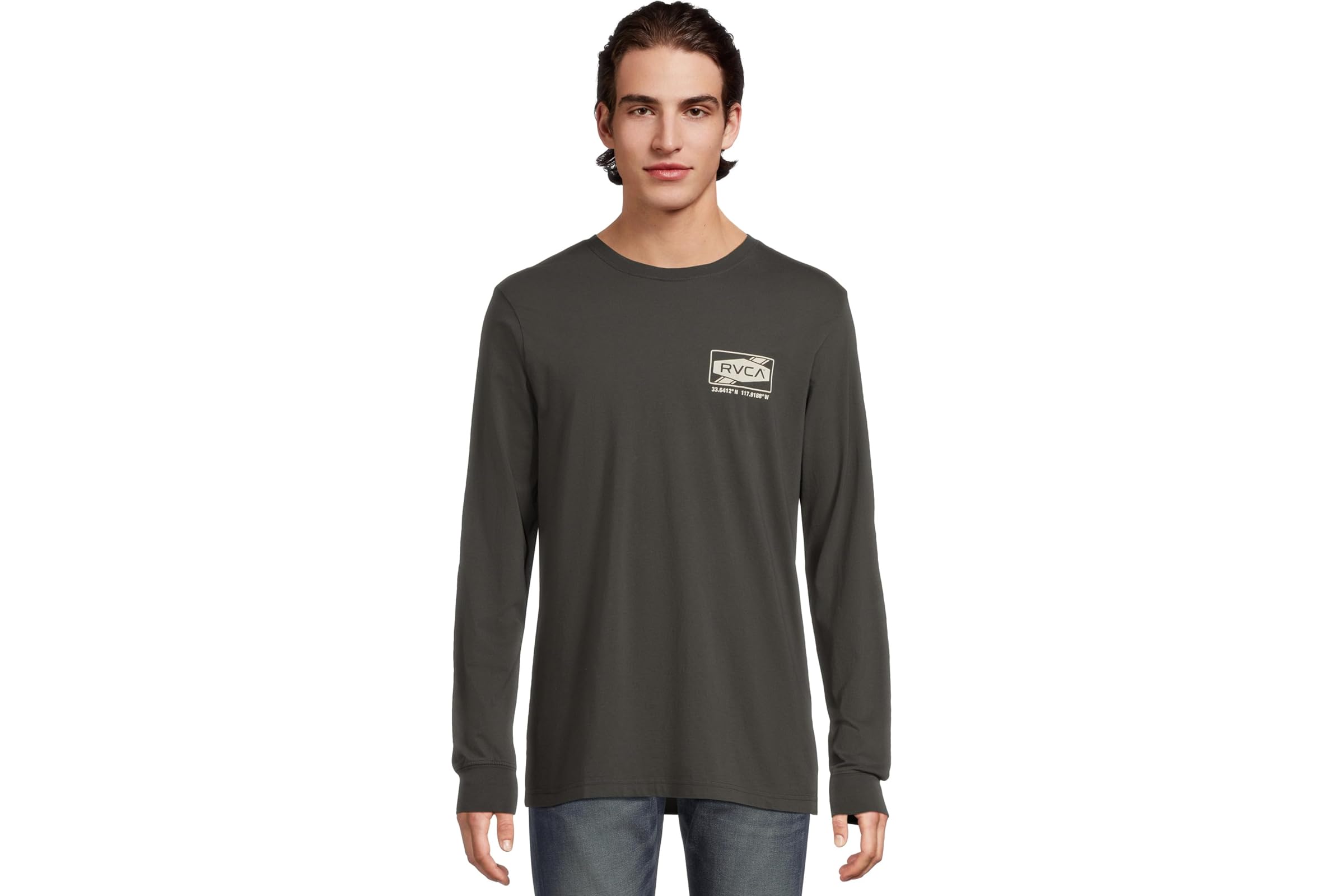 Мужская рубашка RVCA Deep Dive Long Sleeve