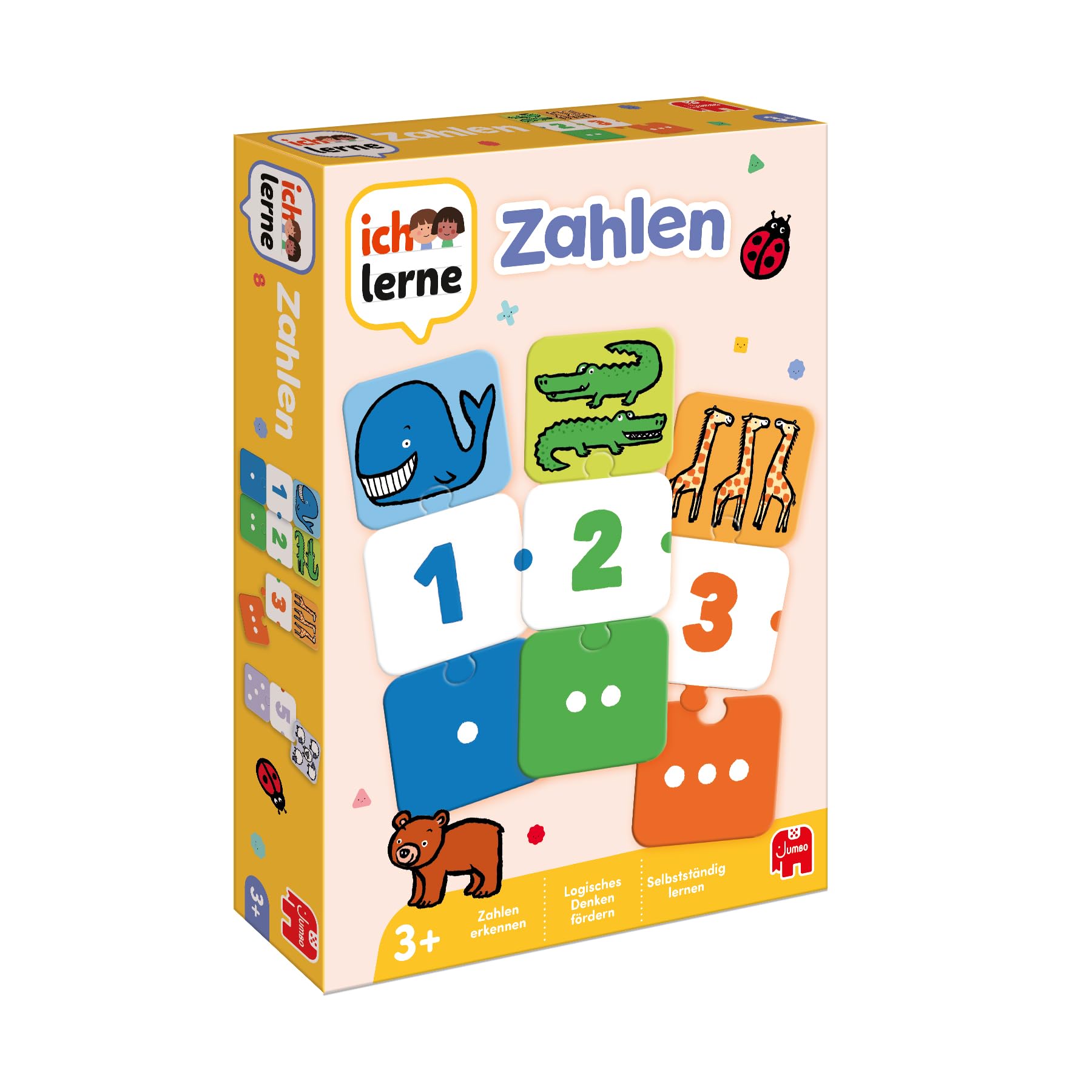 Jumbo Ich lerne Zahlen - Lernspiel für Kinder ab 3 Jahren