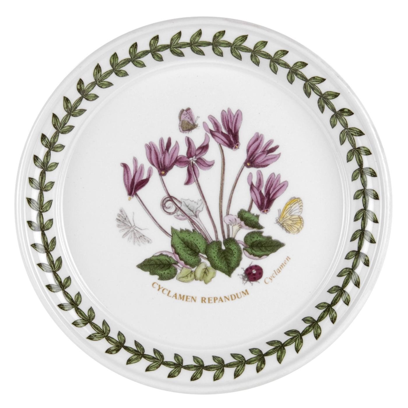Portmeirion Cyclamen Botanic Garden - 5" Bread Plate