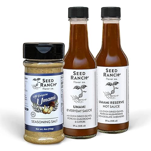 Seed Ranch Flavor Co Salsa picante orgánica gourmet Base vegetal, compatible con paleo , sin gluten, baja en carbohidratos