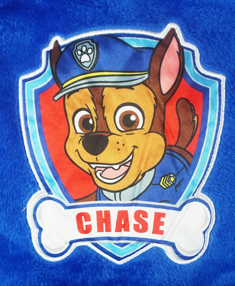 Nickelodeon Paw Patrol 3D-Plüsch-Bademantel für Kleinkinder, Jungen