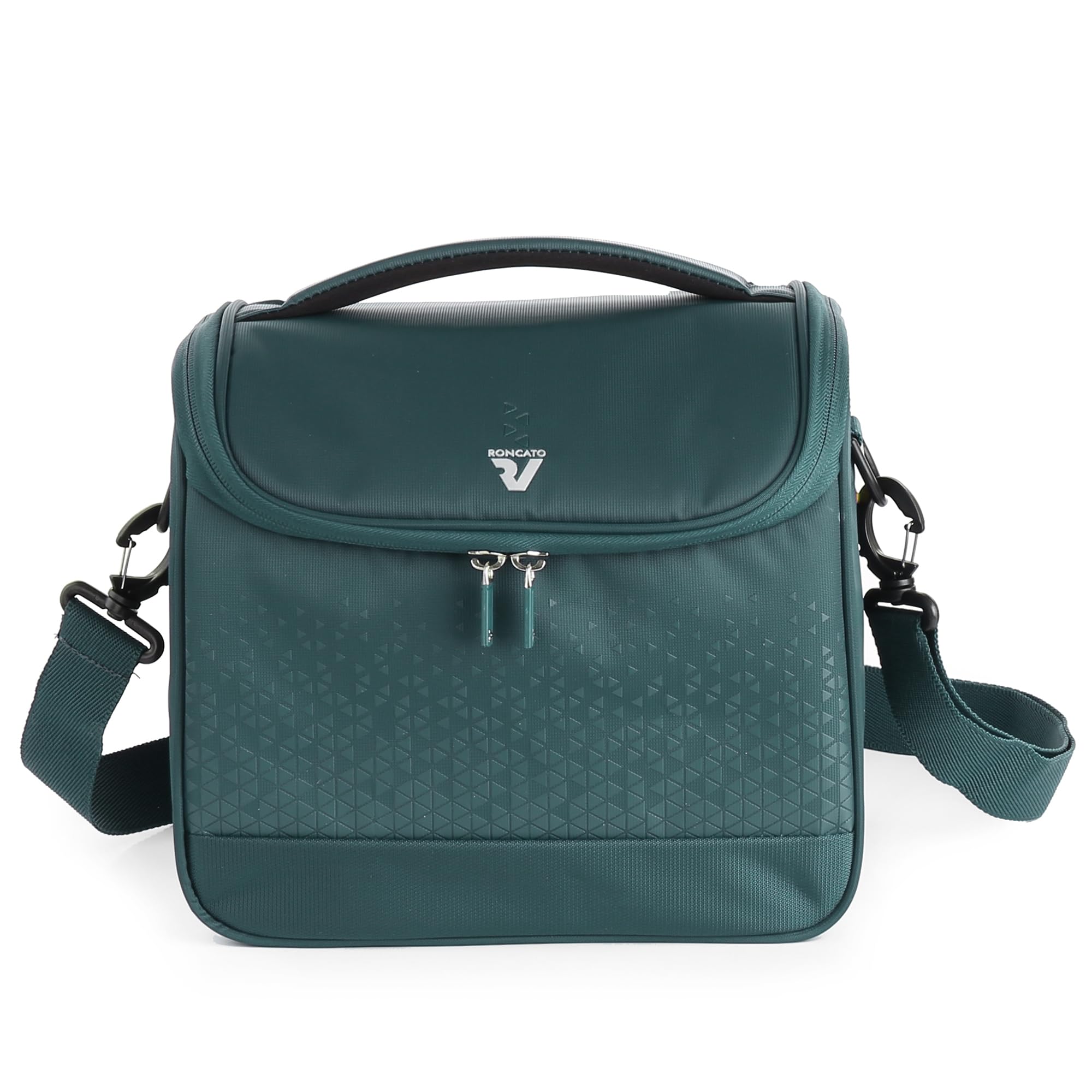 Roncato CROSSLITE Beauty case 27x26x19 cm - Verde Bottiglia
