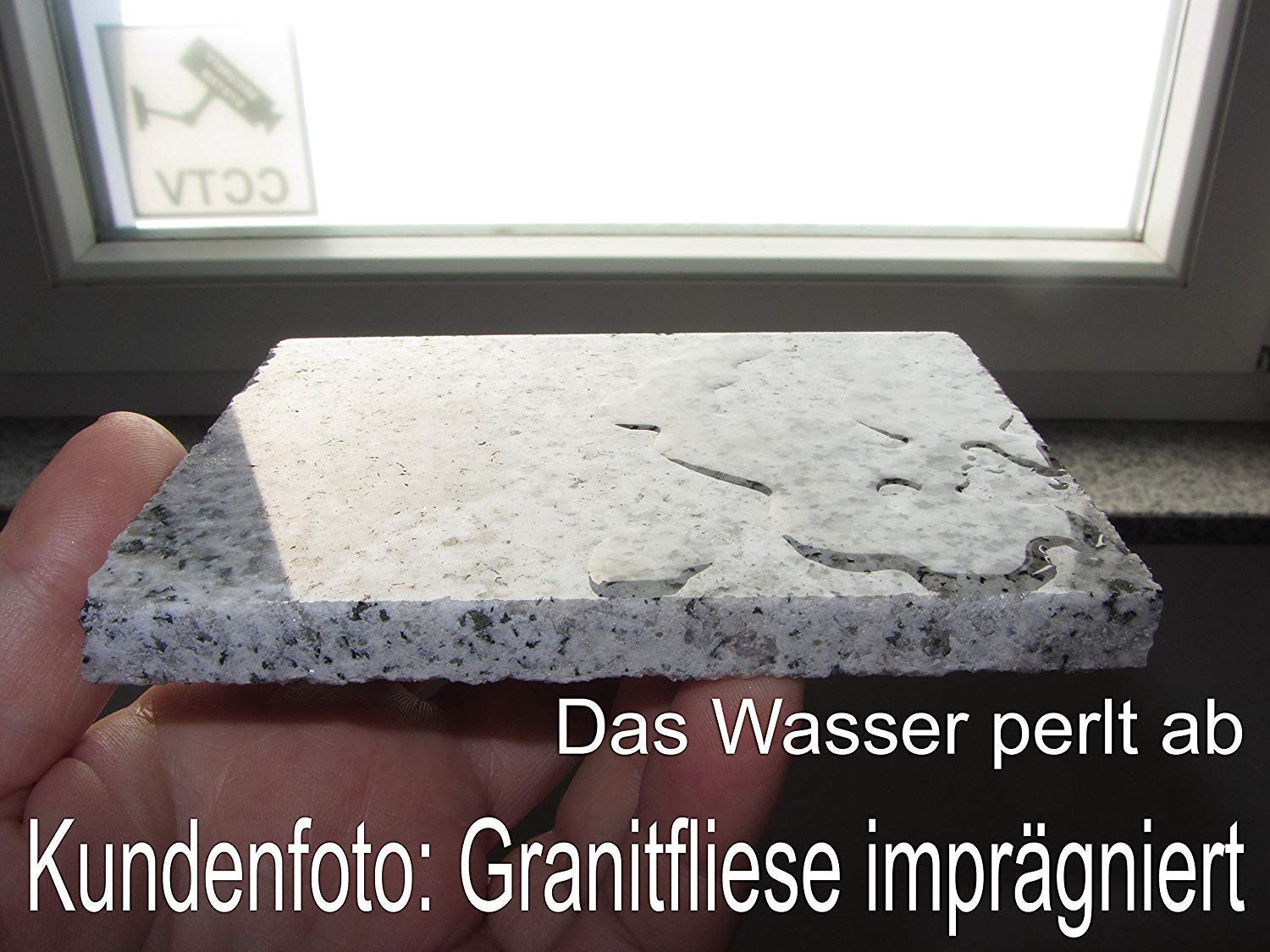 CleanPrince Natursteinversiegelung 5 Liter fettabweisend wasser öl abweisend Naturstein versiegeln außen ohne Glanz Sandstein Granit offenporige Pflanzkübel Keramik Terrakotta Naturstein pflegen