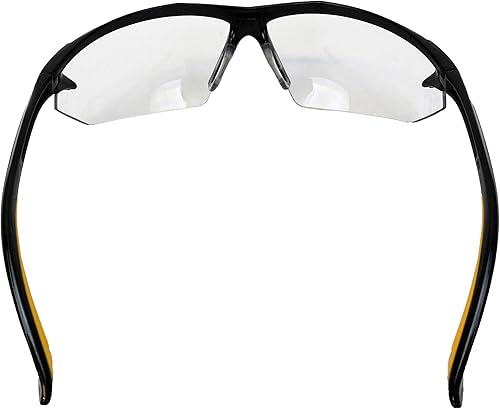 Miniatura 7 de DEWALT Spector In-Viz - Cristal de seguridad bifocal, marco negroamarillo, lente transparente