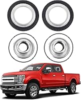 Dasbecan Front Axle Knuckle Seal Kit for 2005-2019 Ford F250 F350 F450 F550 Super Duty Dana 60 - O-Rings Dust Seals