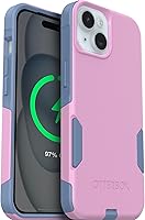 Vista 5 de OtterBox Funda para iPhone 16e, 15, 14 y 13 Commuter Series, color negro, delgada y resistente, apta para bolsillo, con protección de puerto