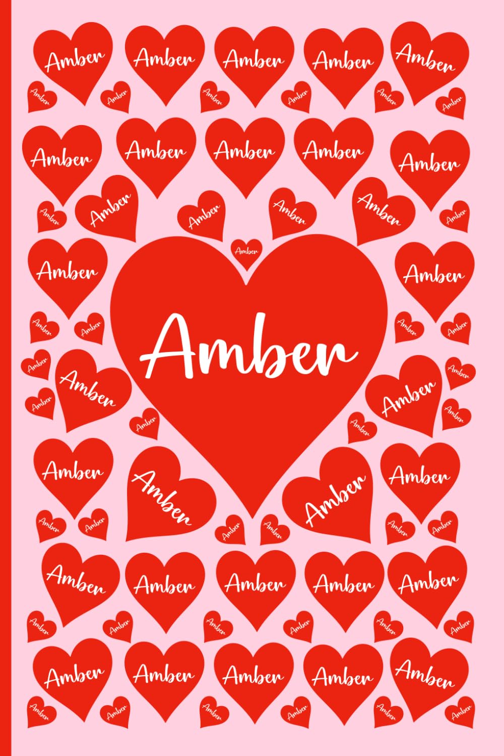 AMBER PERSONALIZED NAME GIFTS: Beautiful Name Journal For Kids, Teenagers and Adults