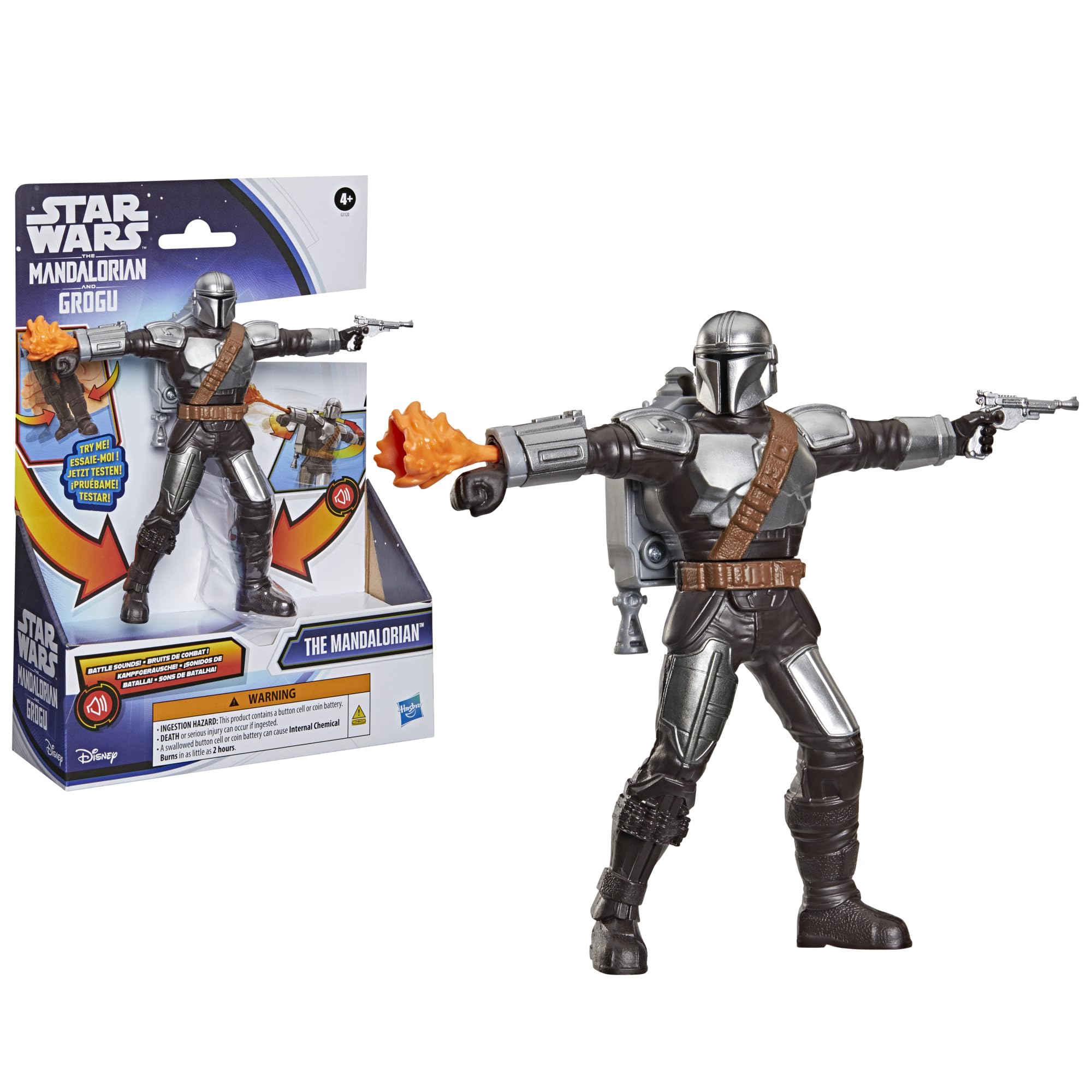 Star Wars Action Verse Deluxe Mandalarian : Amazon.co.za: Toys & Games