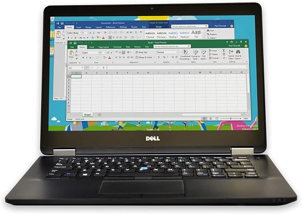 Dell Latitude E7470 14" Business Class Laptop, Intel Core i5 6300U 2.4Ghz, 16GB DDR4, 256GB M.2 SSD, HDMI, Webcam, Windows 10 (Renovado) 🥇✔️ ® A Pedido 🏆™