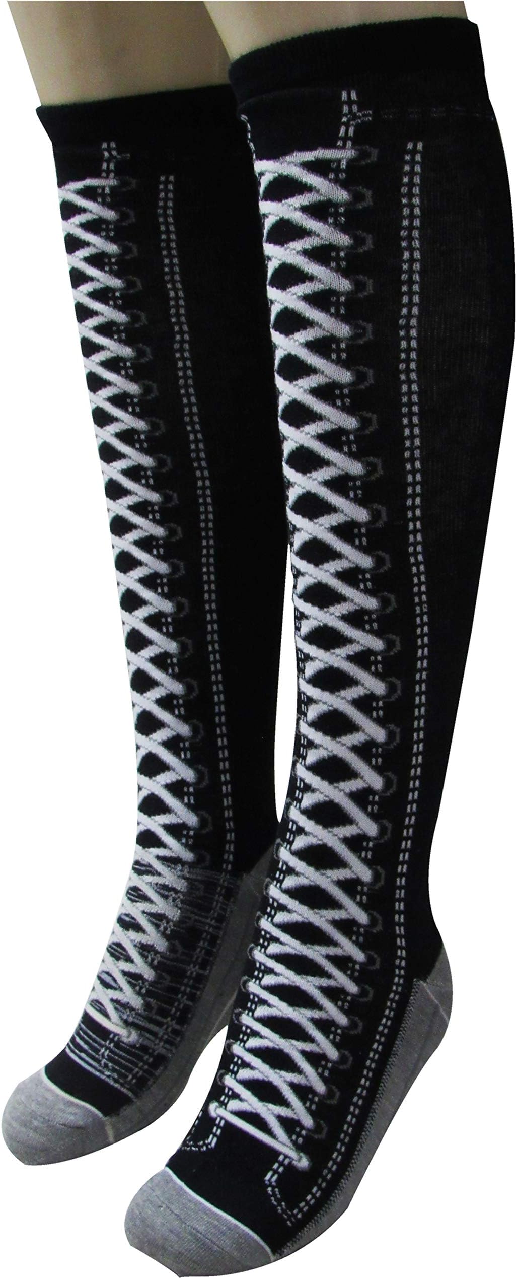 sports and more of las vegas knee high shoe lace socks