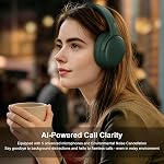Srhythm NiceComfort 35(2nd Gen)Noise Cancelling Headphones 4-Speakers 40kHz | HD Sound,140 Hours' Ultra-long Playtime for Travel, Bluetooth 6.0, 5 Microphones ENC,Transparency,Spatial Audio,Low Latency