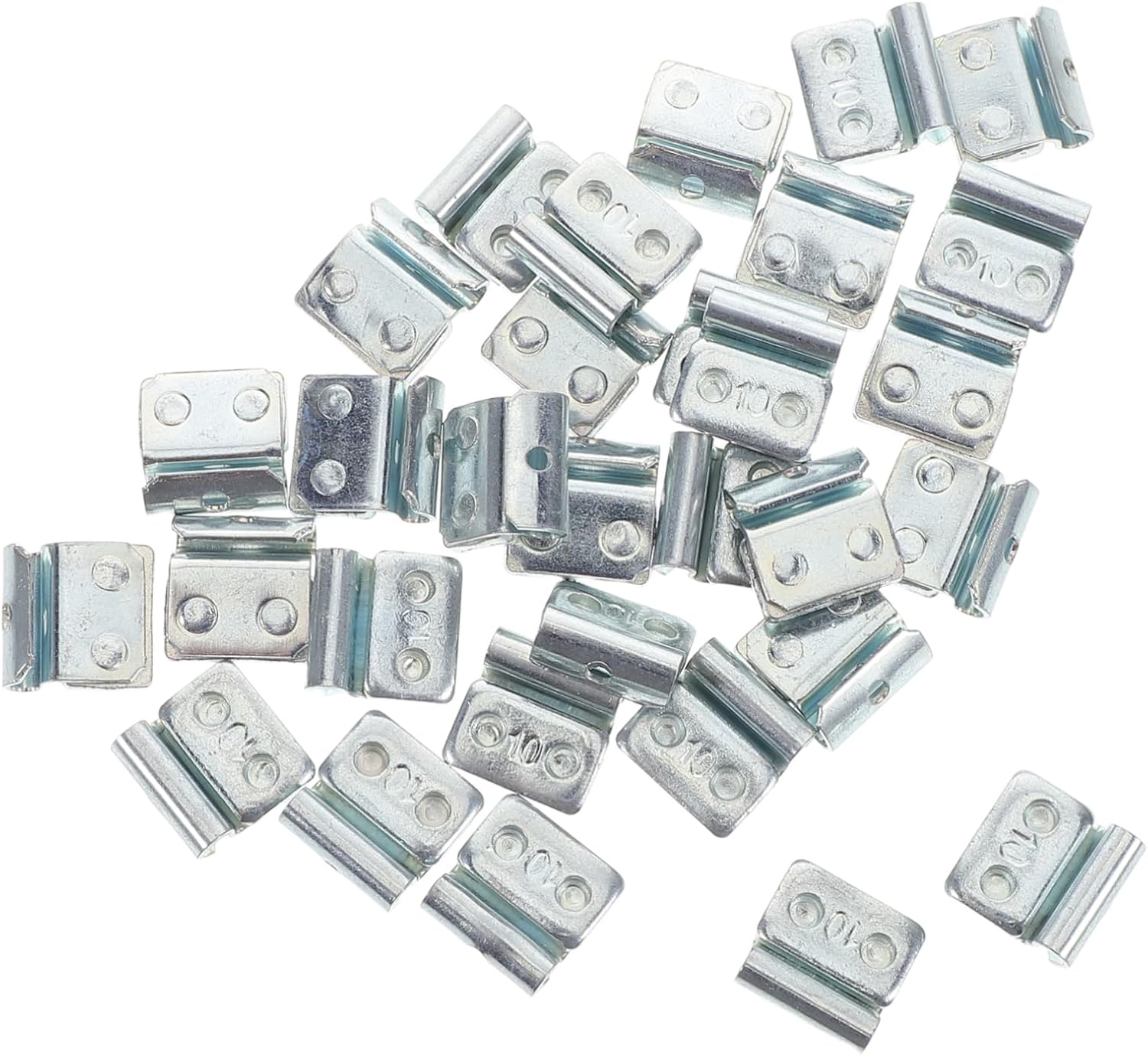 PRETYZOOM 100pcs Heavy Duty Clip Tire Balance Weights Robust Aluminum Alloy Vehicle Wheel Weights for Cars Trucks and Offroad Vehicles